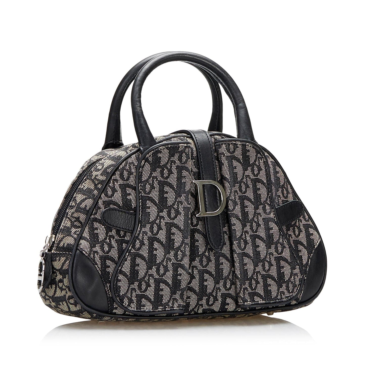 Dior Oblique Double Saddle Bowler Shg 04I9Bf Satchel Bag Mini