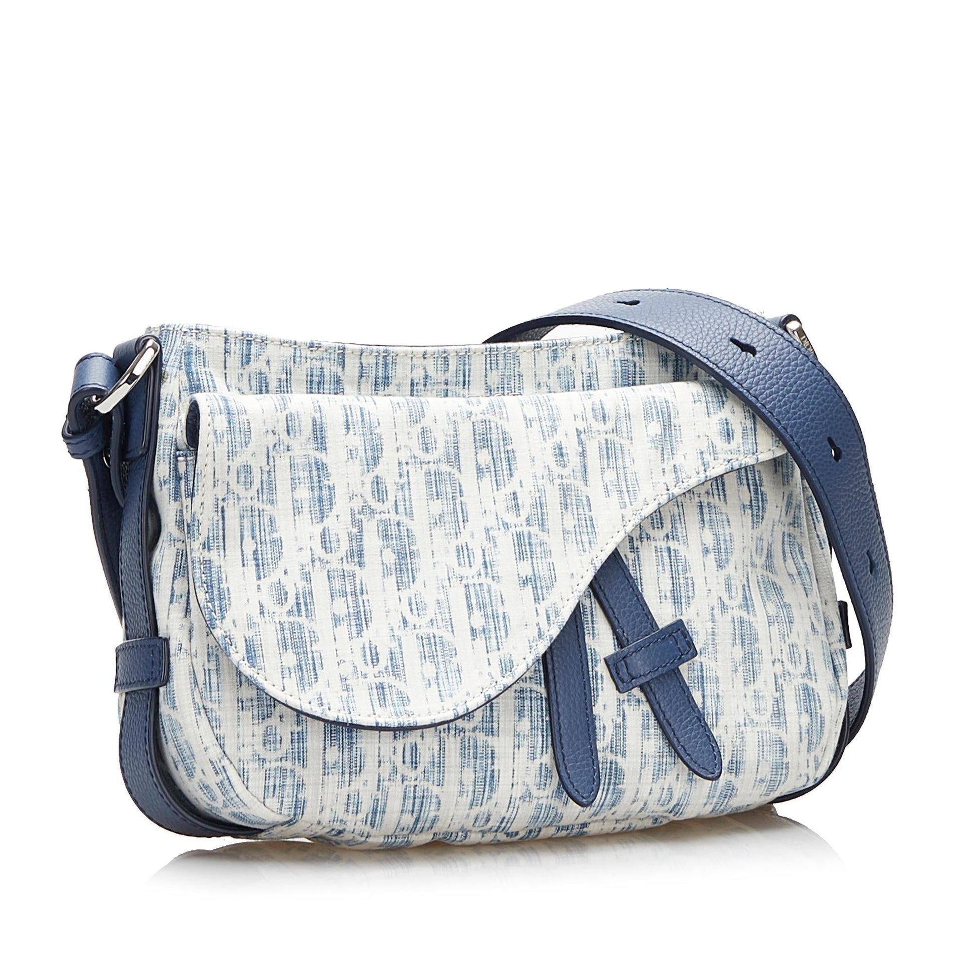 Dior Oblique Kasuri Soft Saddle Satchel Shg Lmvwdx Mini Satchel Bag