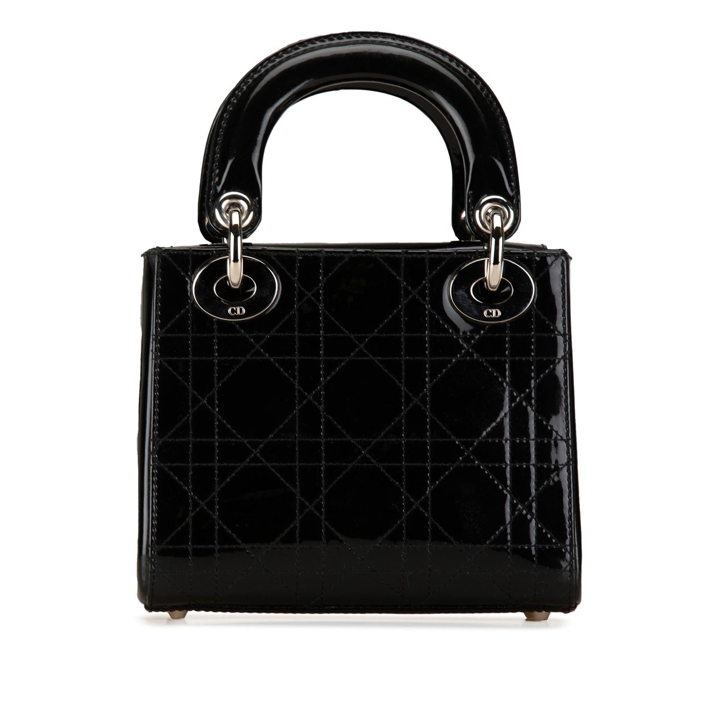 Dior Cannage Lady Shg Sgdj8C Satchel Bag Patent Mini