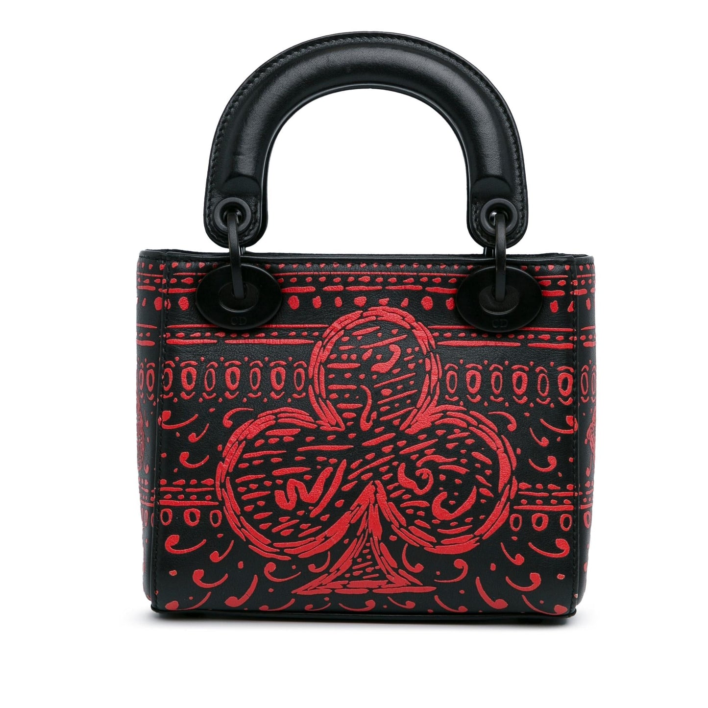 Dior Smooth Calfskin Painted Heart Clover Lady Shg Bo0Gqc Mini Satchel Bag
