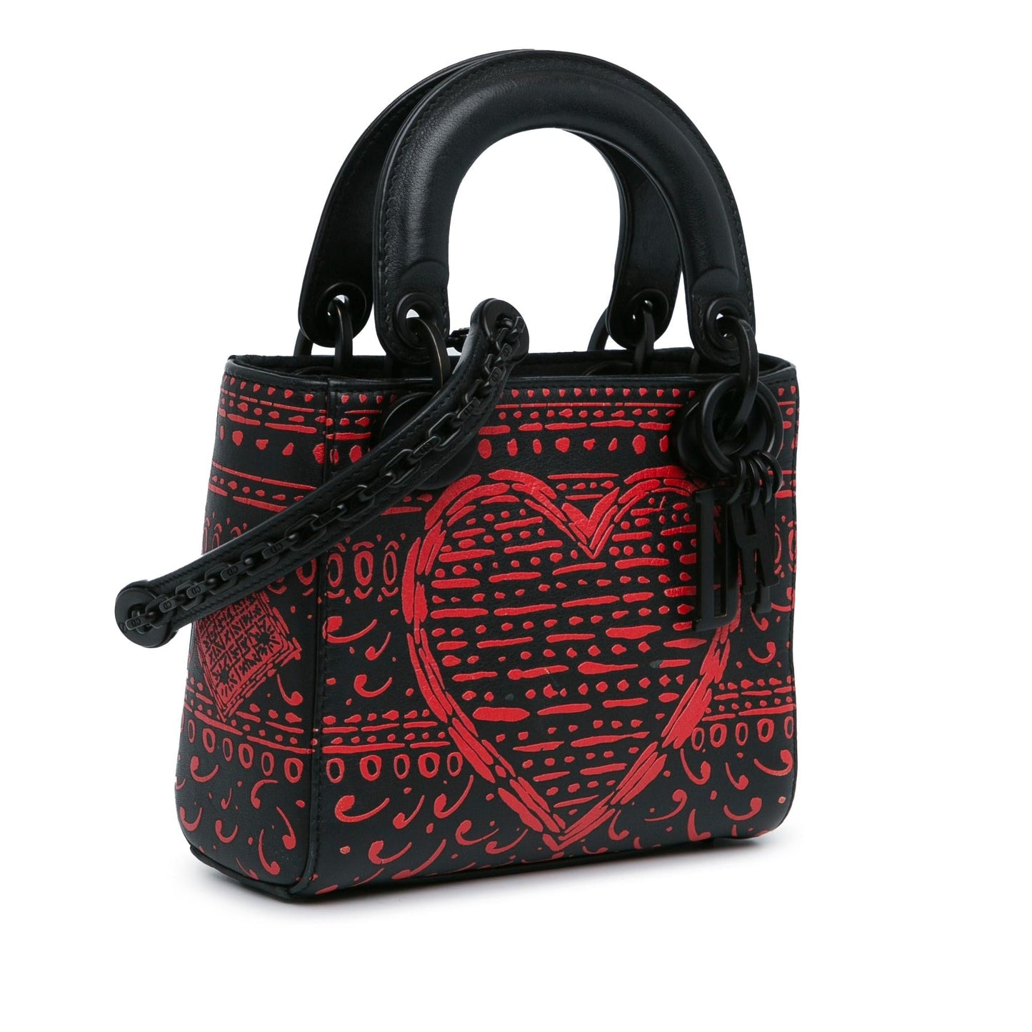 Dior Smooth Calfskin Painted Heart Clover Lady Shg Bo0Gqc Mini Satchel Bag
