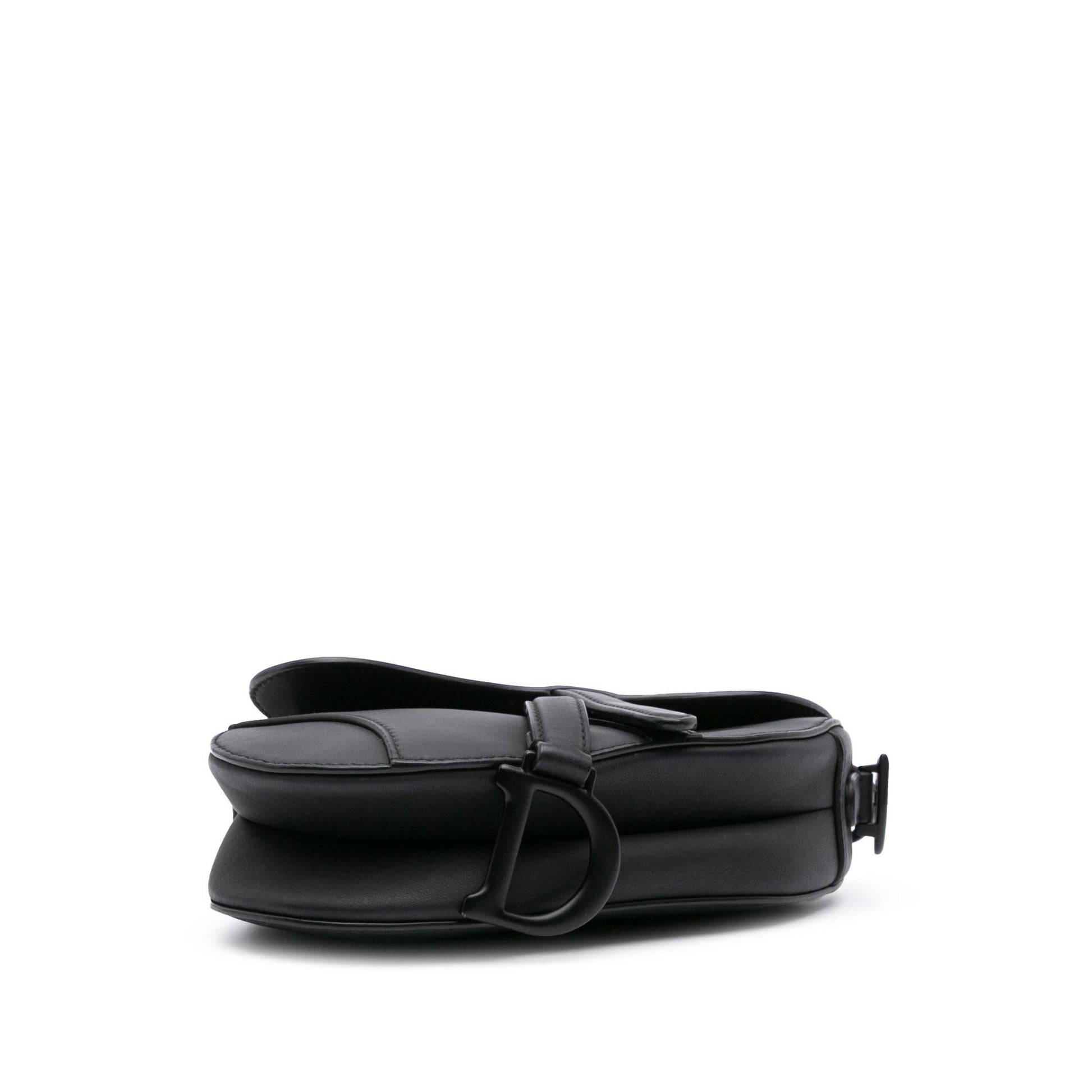 Dior Ultra Matte Calfskin Saddle Bag Mini Satchel Bag