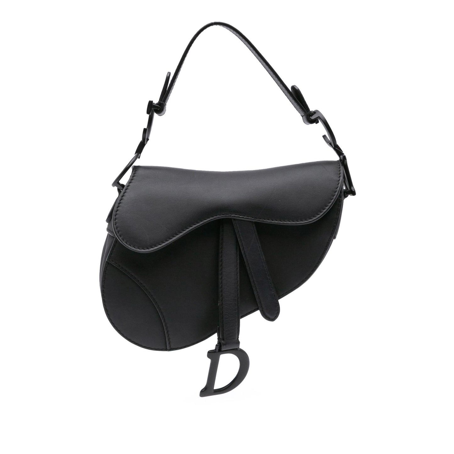 Dior Ultra Matte Calfskin Saddle Bag Mini Satchel Bag