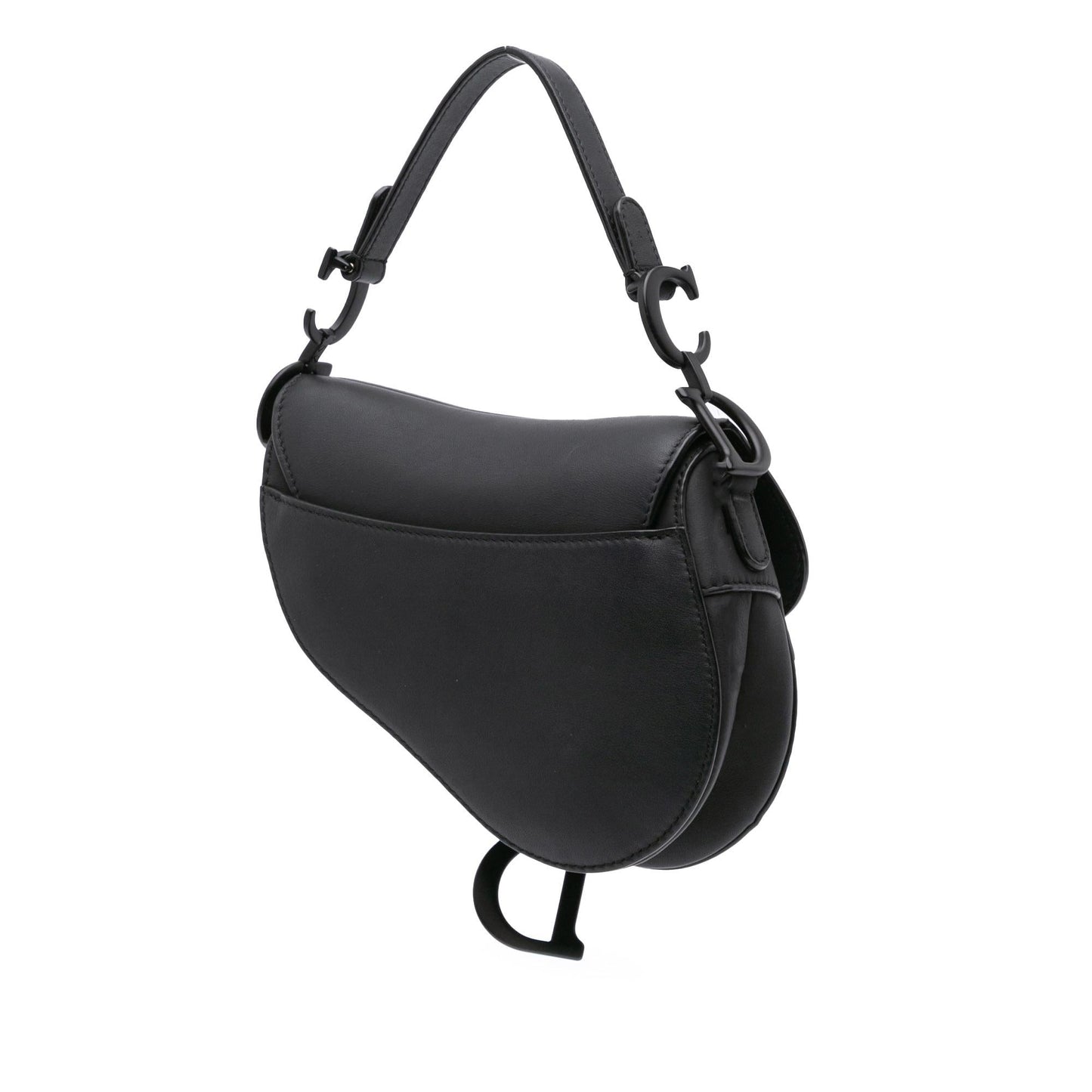 Dior Ultra Matte Calfskin Saddle Bag Mini Satchel Bag