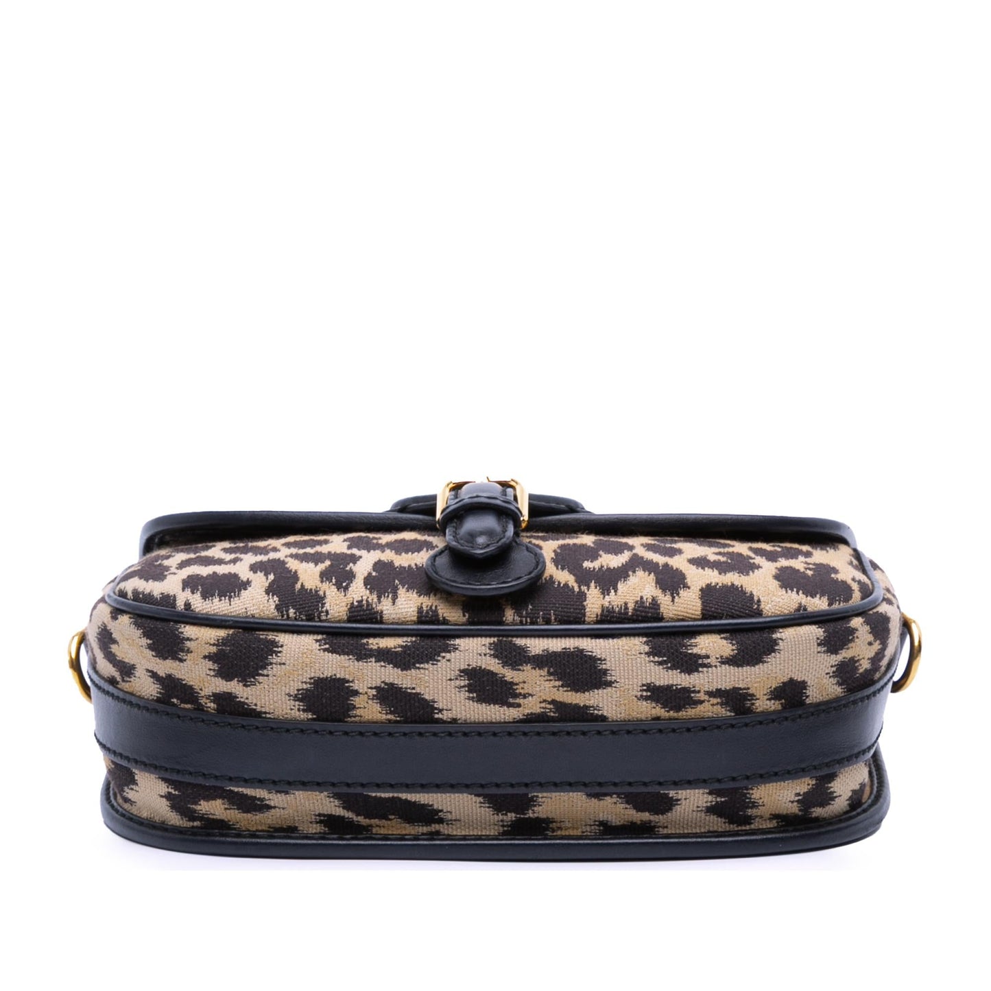 Dior Mizza Leopard Bobby Crossbody Canvas Medium Embroidered Crossbody Bag