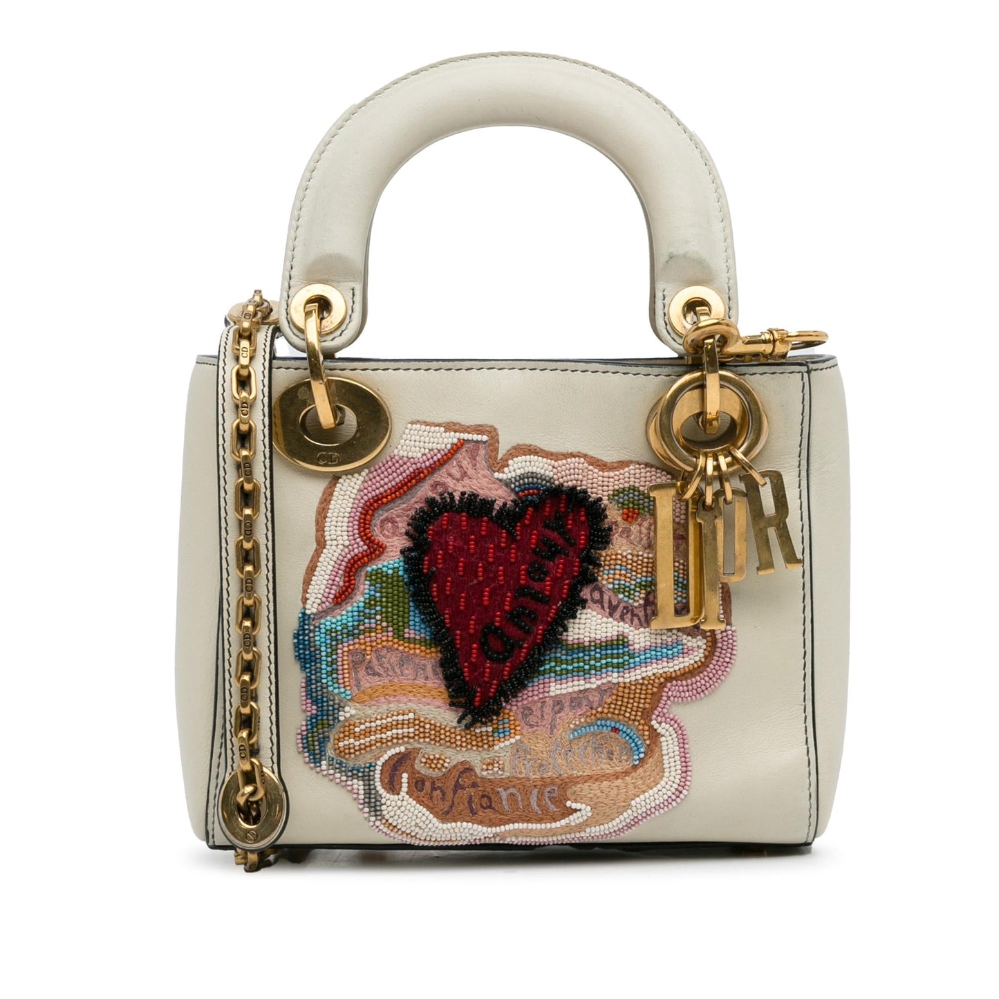 Dior Niki De Saint Phalle Calfskin amour Lady Satchel Mini Satchel Bag Lady Dior 7