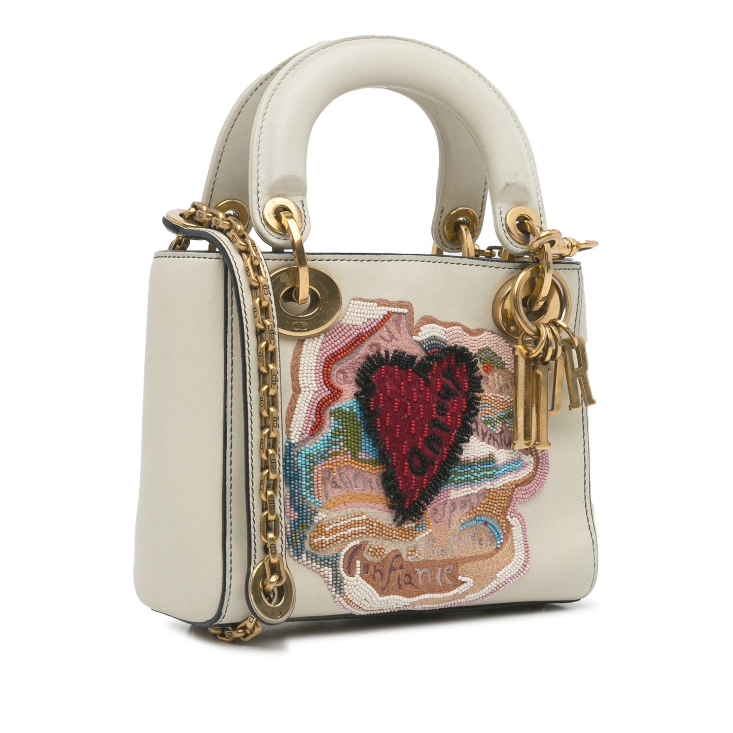 Dior Niki De Saint Phalle Calfskin amour Lady Satchel Mini Satchel Bag Lady Dior 7
