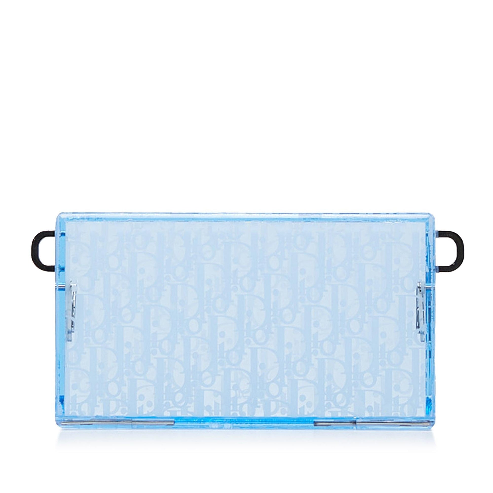 Dior Oblique Acrylic Box Crossbody Bag Shg Wkfclq