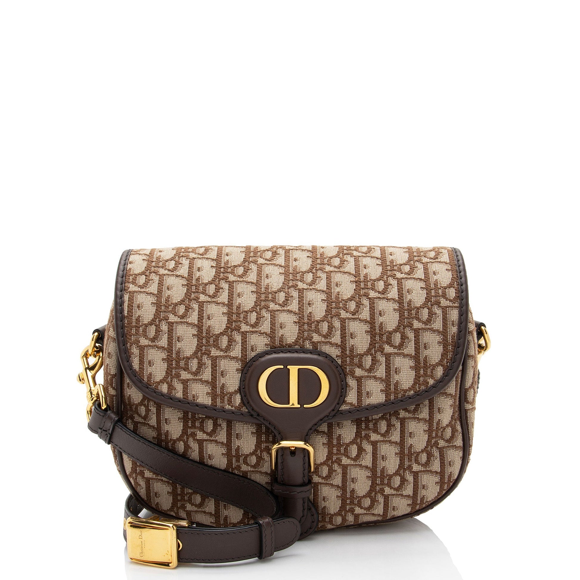 Dior Oblique Bobby Bag Medium Flap Shoulder Bag
