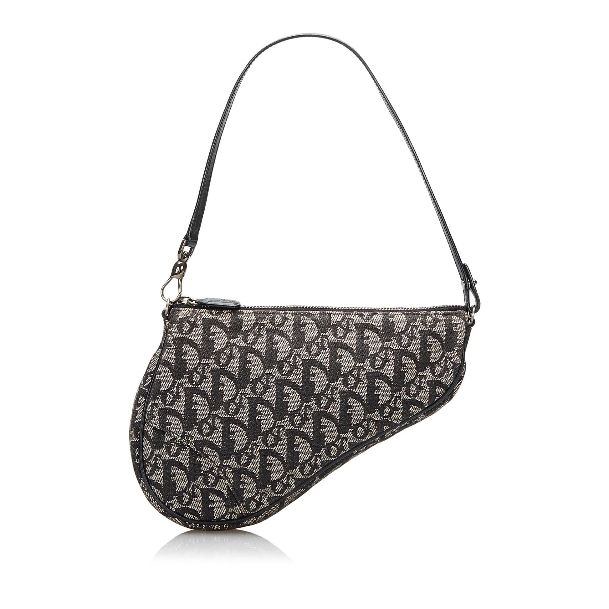 Dior Oblique Saddle Shg 9Thpr7 Handbag Canvas Mini Travel Bag