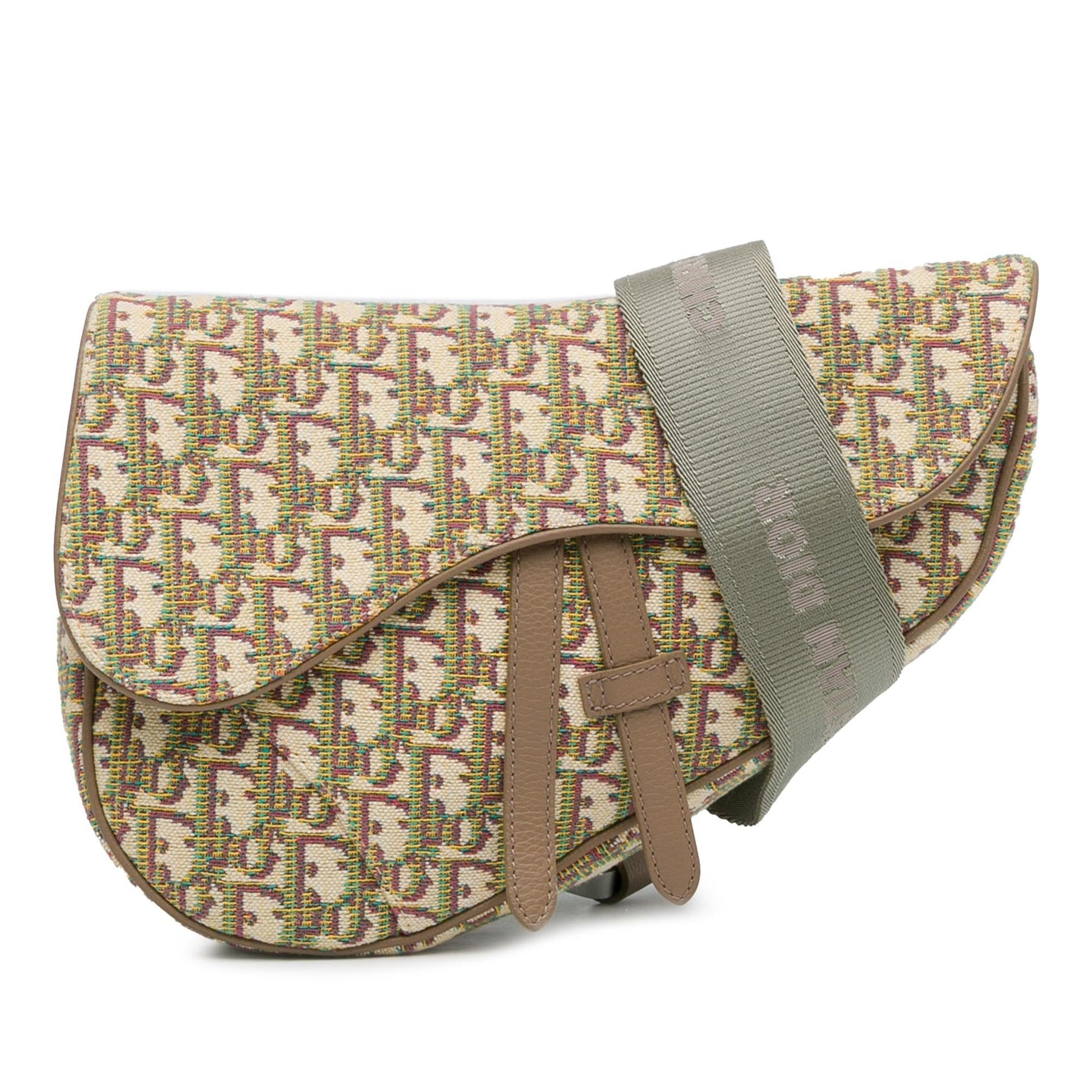 Dior Oblique Saddle Bag Shg Mbhm7W Canvas Crossbody Bag