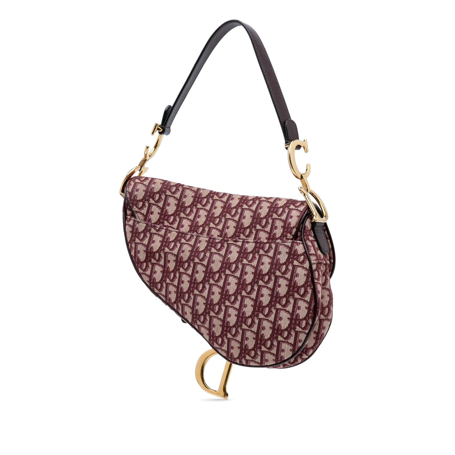 Dior Oblique Saddle Bag Canvas Shoulder Bag Saddle Bag 3
