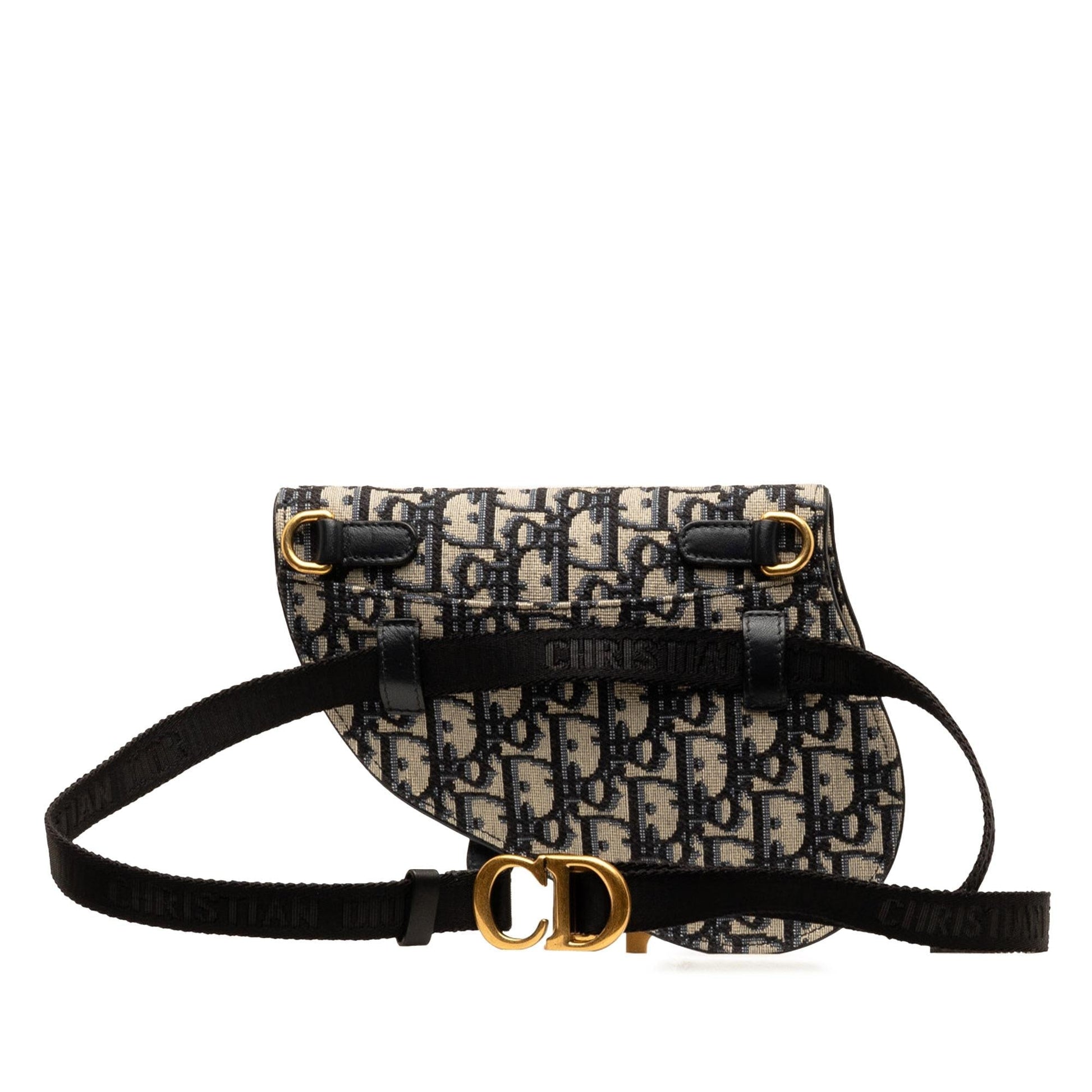 Dior Oblique Saddle Belt Bag Shg Zae7B5 Canvas