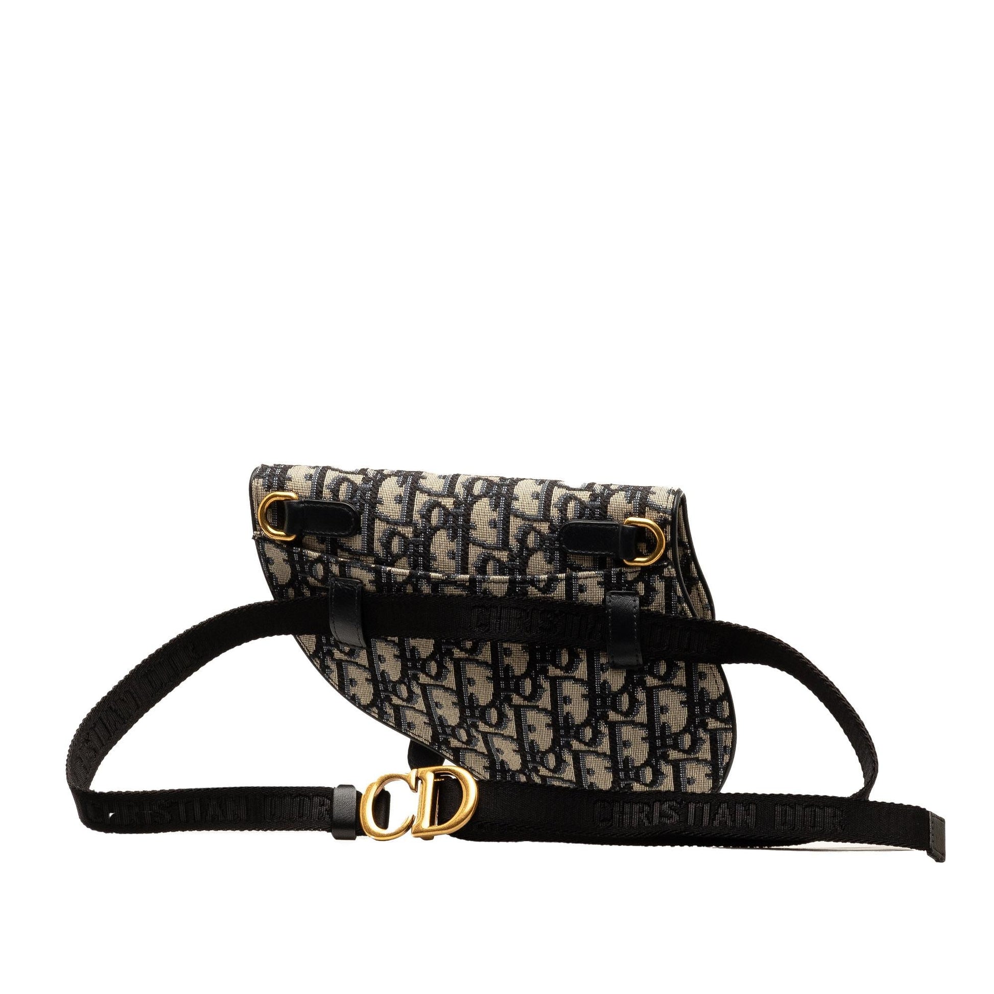 Dior Oblique Saddle Belt Bag Shg Eu4S Canvas