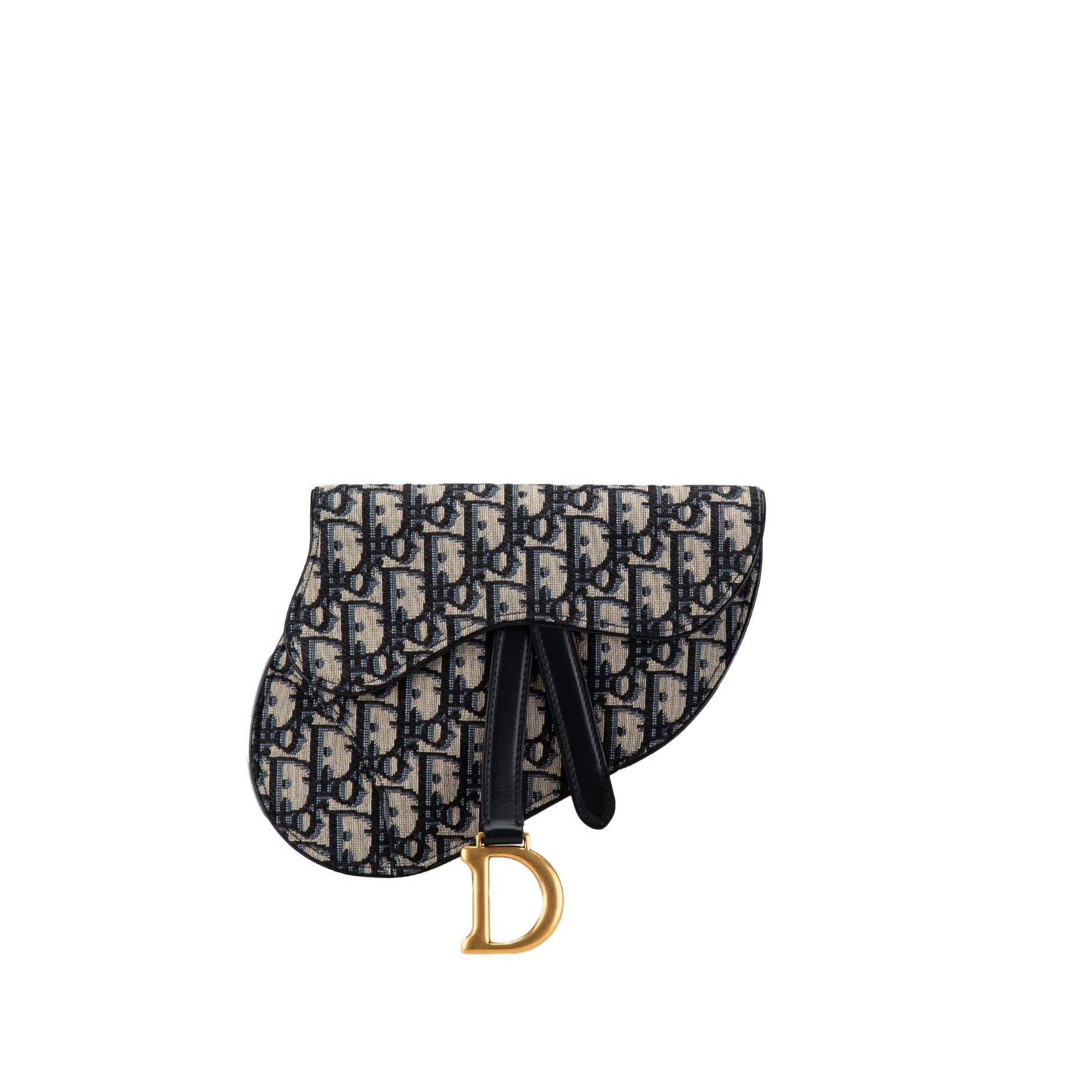 Dior Oblique Saddle Belt Bag Canvas