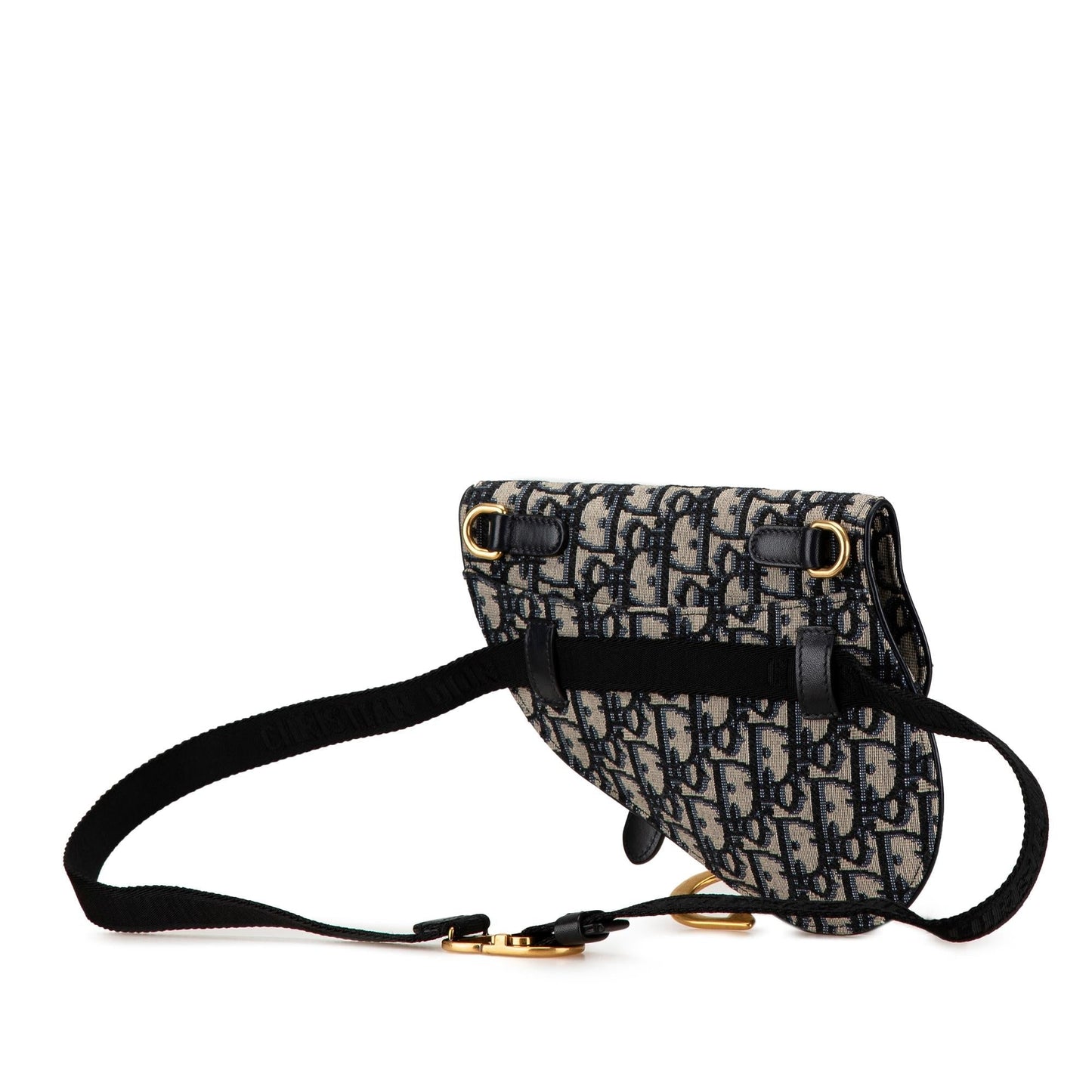 Dior Oblique Saddle Belt Bag Canvas