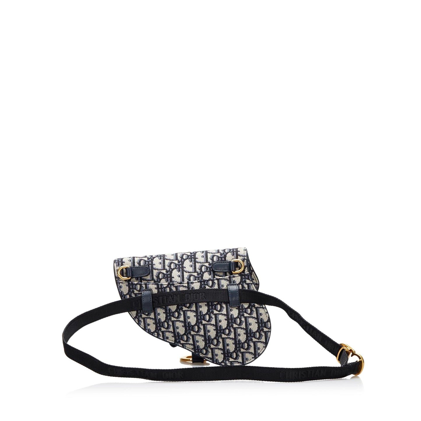 Dior Oblique Saddle Belt Bag Canvas Saddle Belt Bag