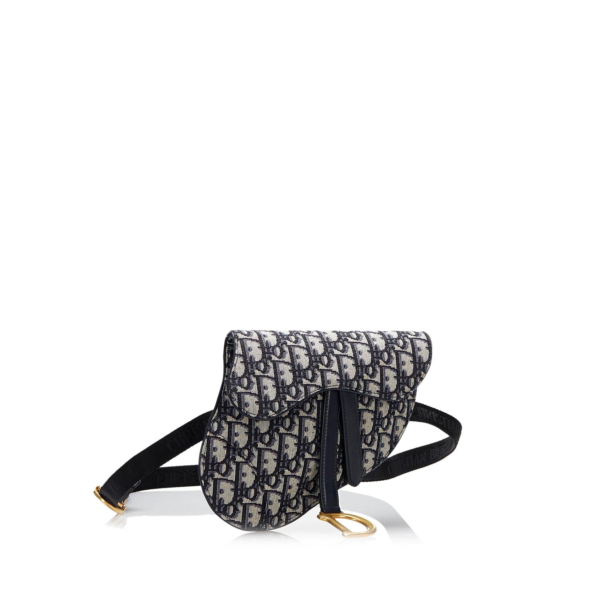 Dior Oblique Saddle Belt Bag Canvas Belt Bag 3