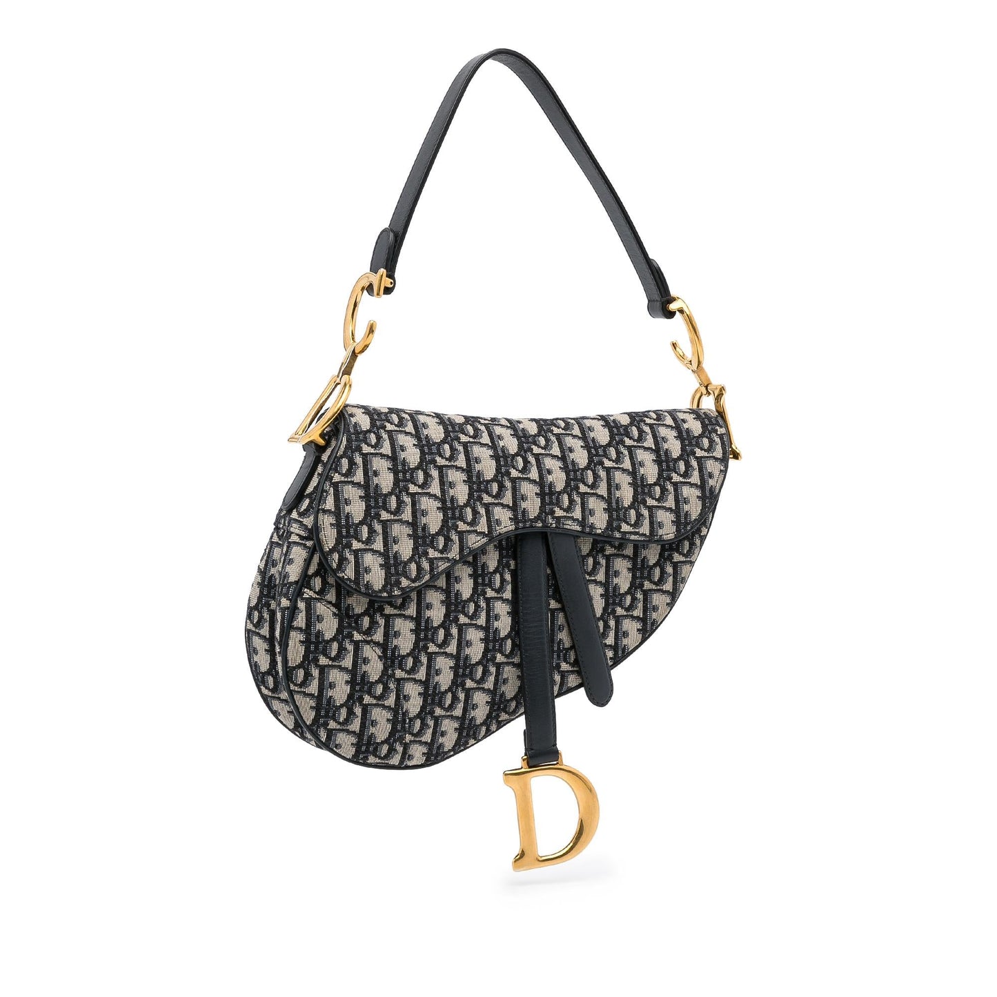 Dior Oblique Saddle Shg 27Dmg8 Shoulder Bag Canvas