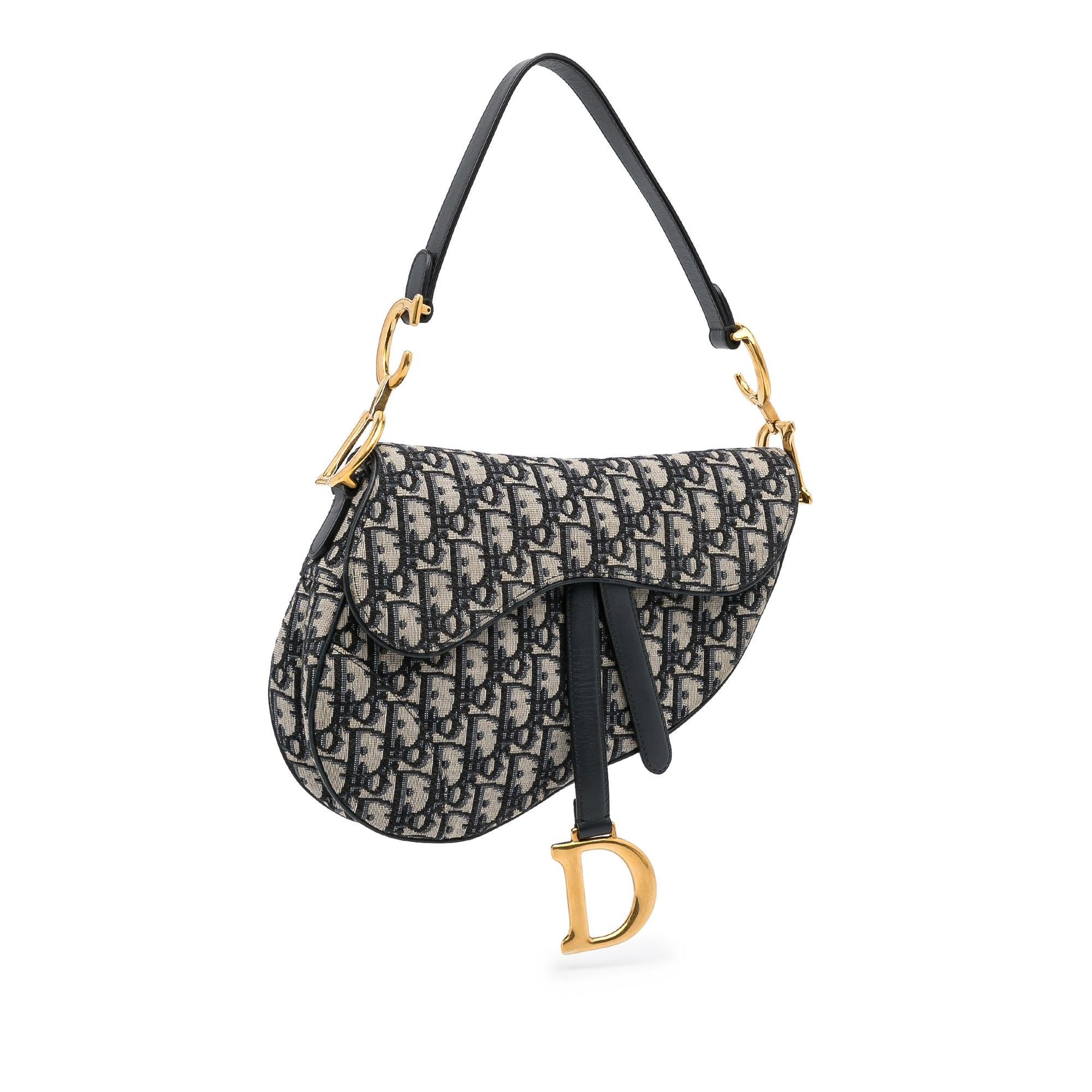 Dior Oblique Saddle Shg 27Dmg8 Shoulder Bag Canvas