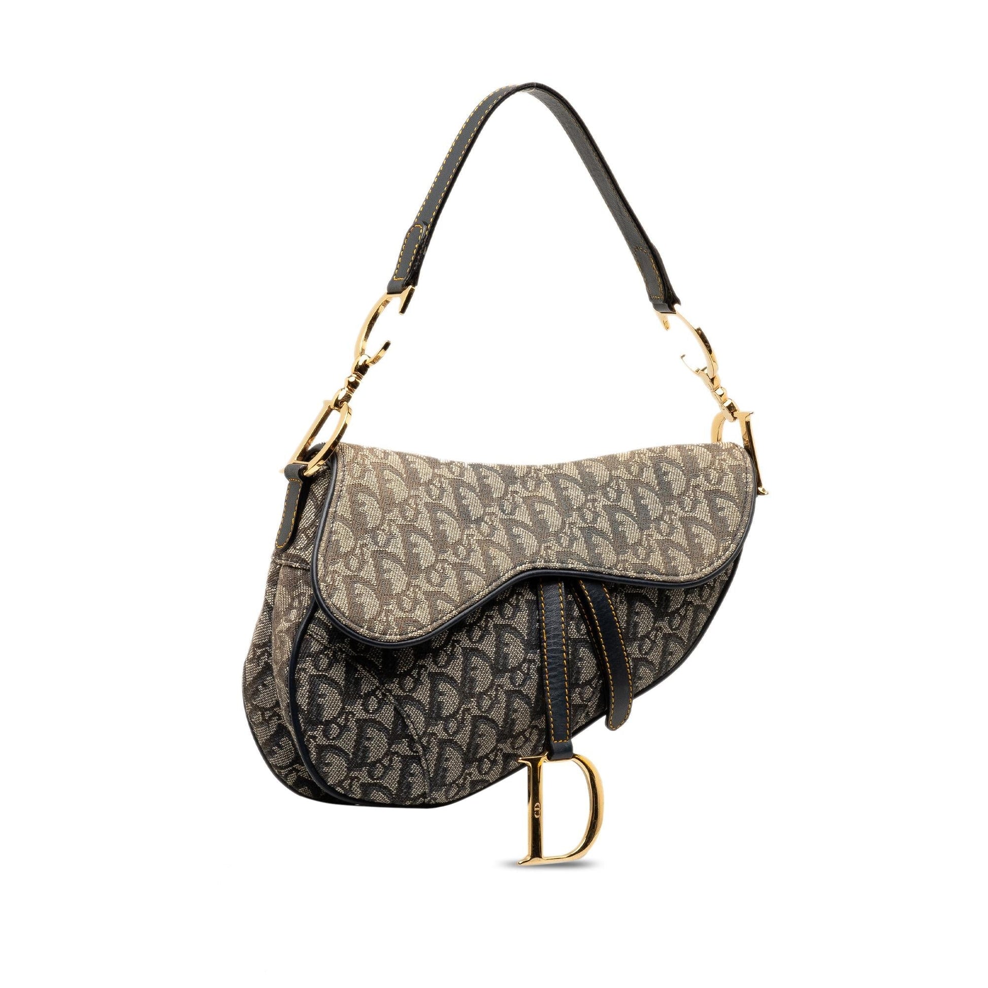 Dior Oblique Saddle Shg 4Xs9Xj Shoulder Bag Canvas