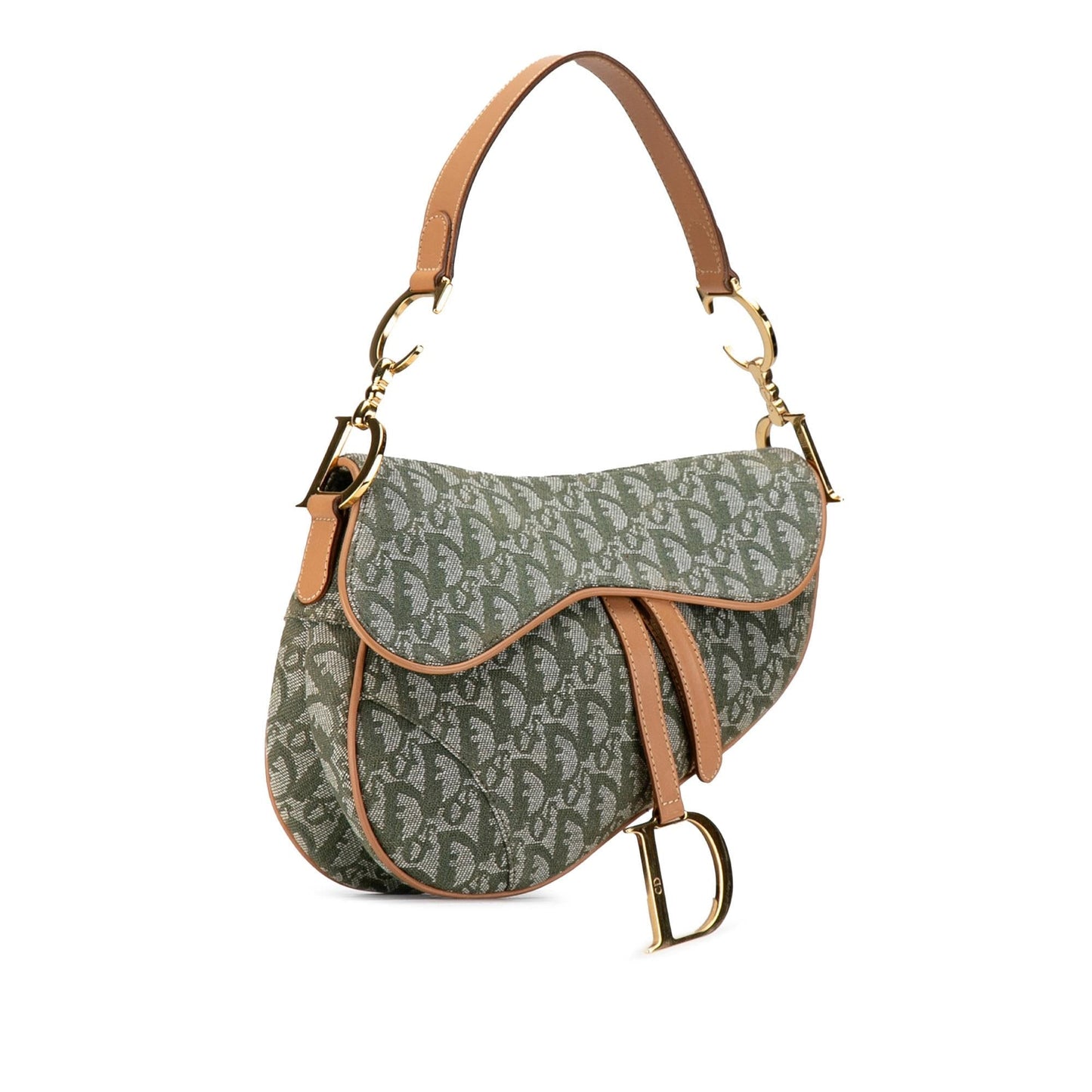 Dior Oblique Saddle Shg Hhkgwr Shoulder Bag Canvas