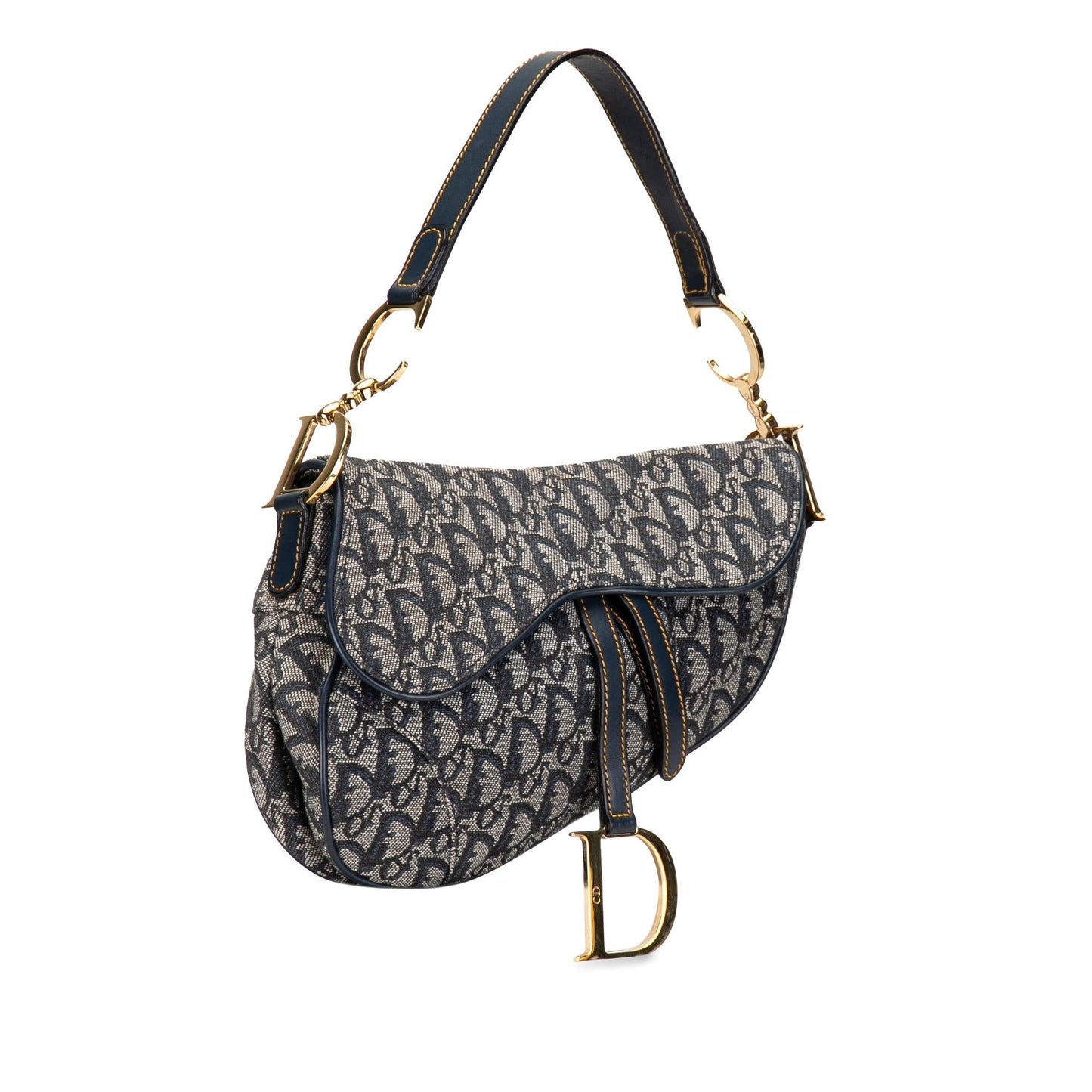 Dior Oblique Saddle Shg Ygp2Np Shoulder Bag Canvas