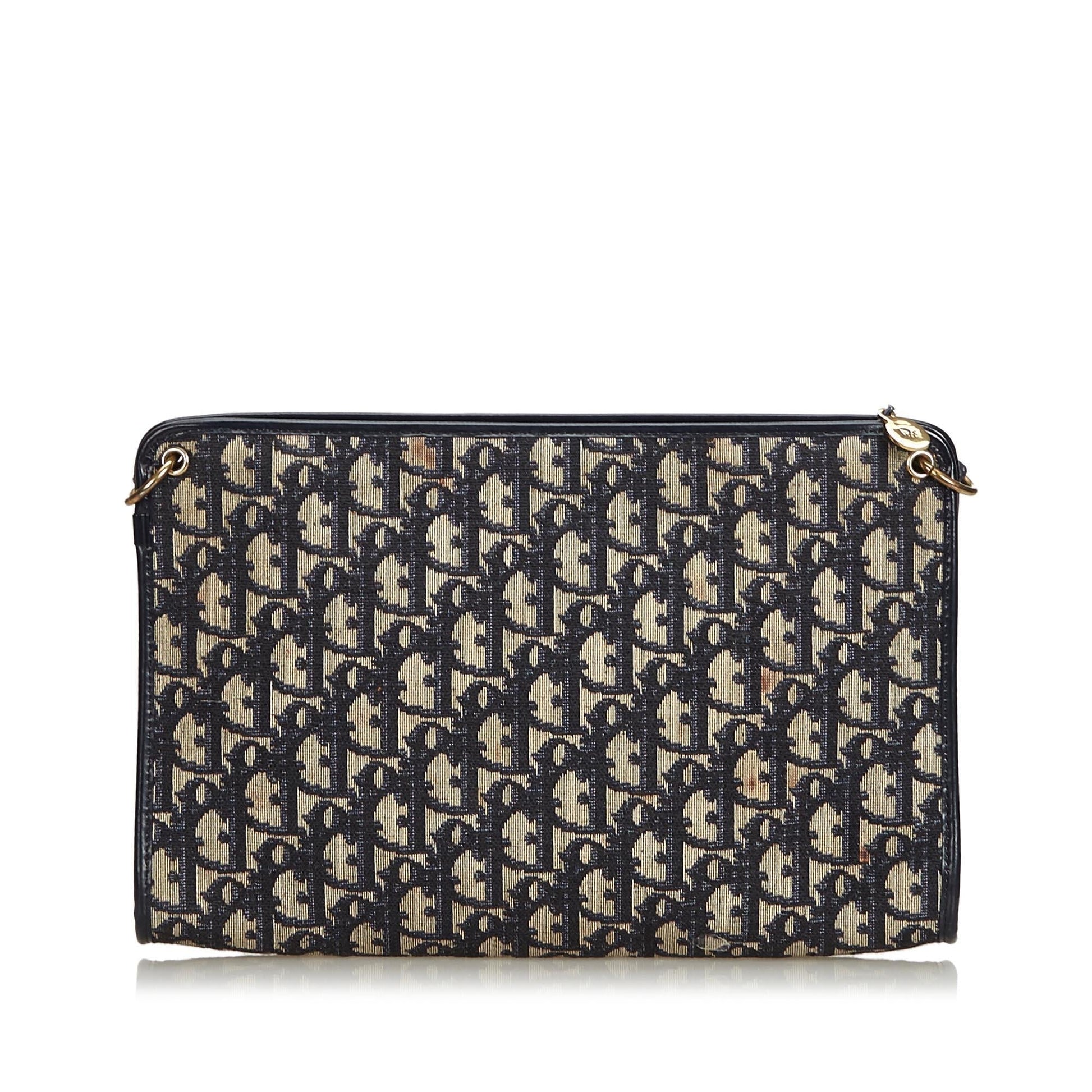 Dior Oblique Shoulder Bag Shg Canvas
