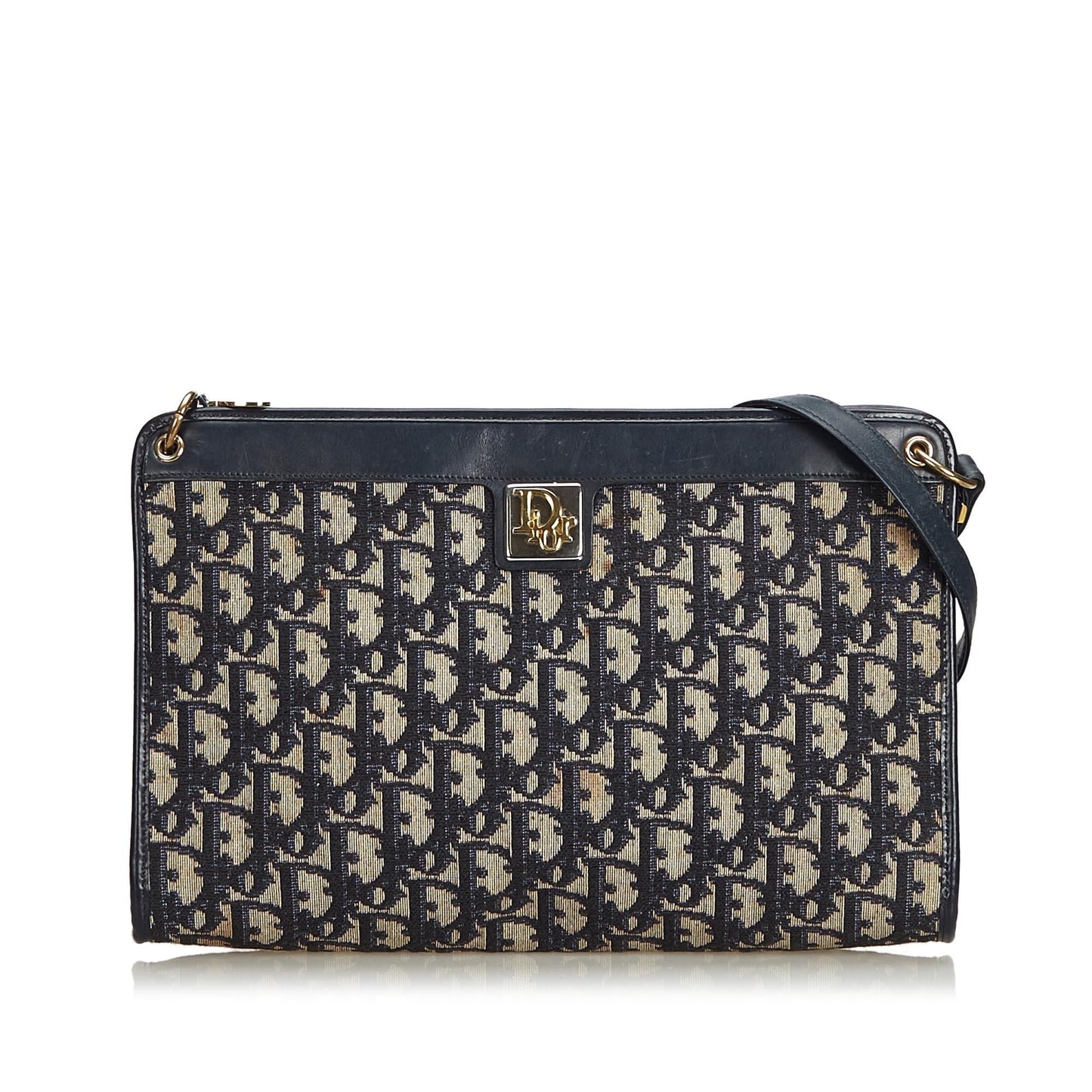 Dior Oblique Shoulder Bag Shg Canvas