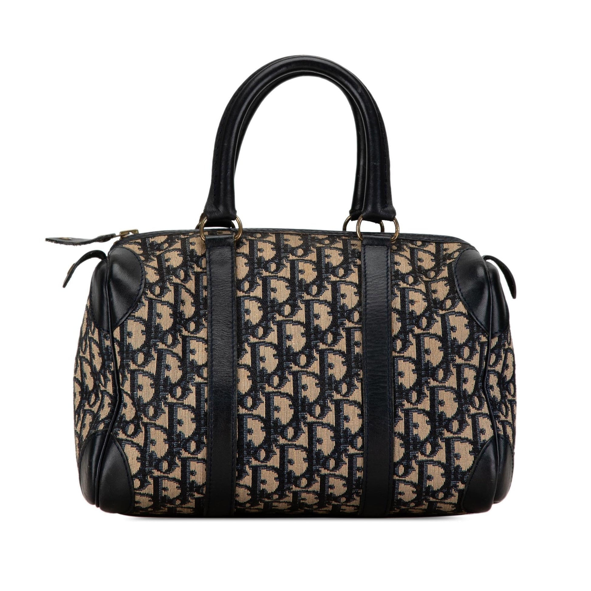 Dior Oblique Trotter Boston Bag Shg Pibsgz Canvas Satchel Bag