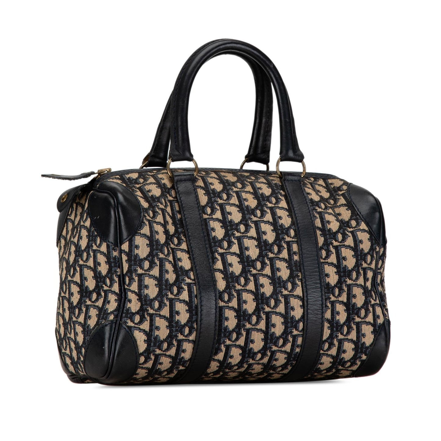 Dior Oblique Trotter Boston Bag Shg Pibsgz Canvas Satchel Bag