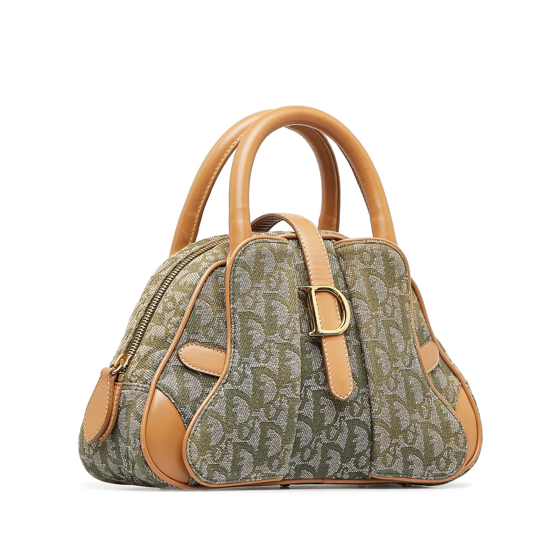 Dior Oblique Double Saddle Bowler Shg Olezrl Satchel Bag