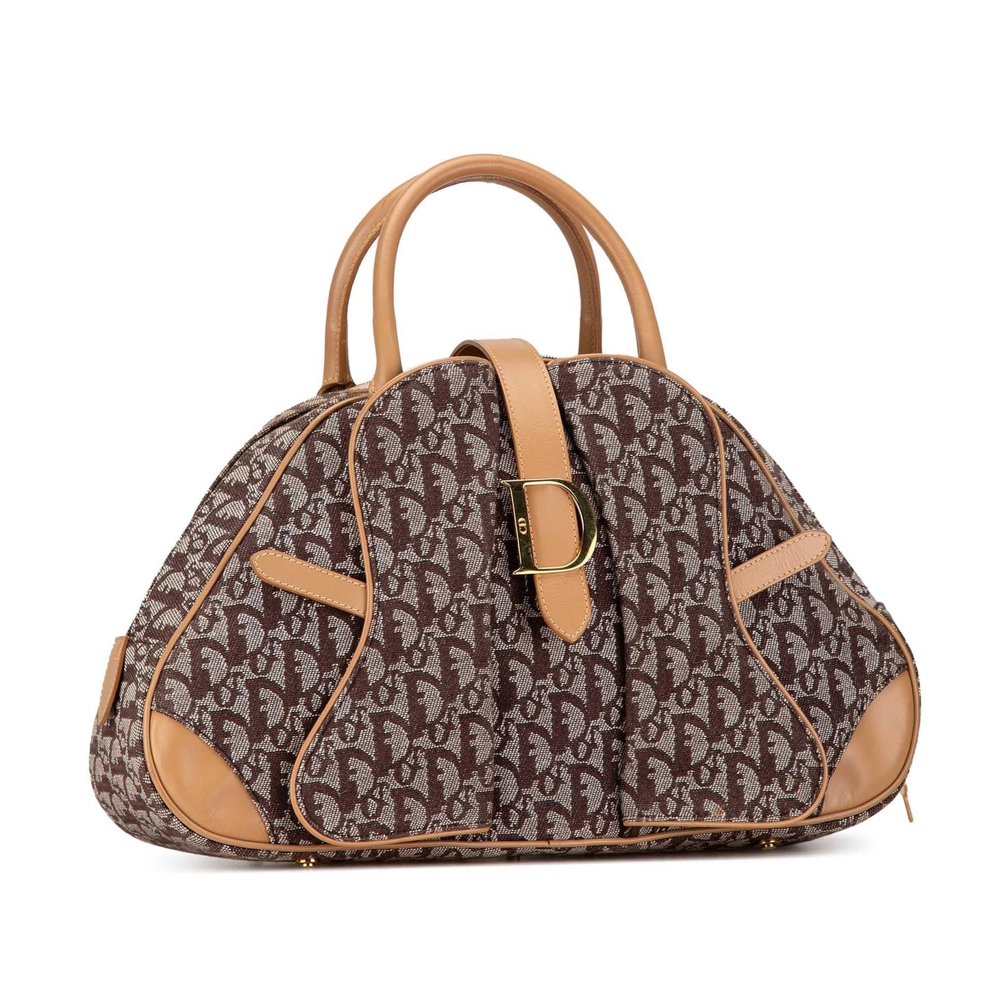 Dior Oblique Double Saddle Bowler Shg Ajkwhw Satchel Bag