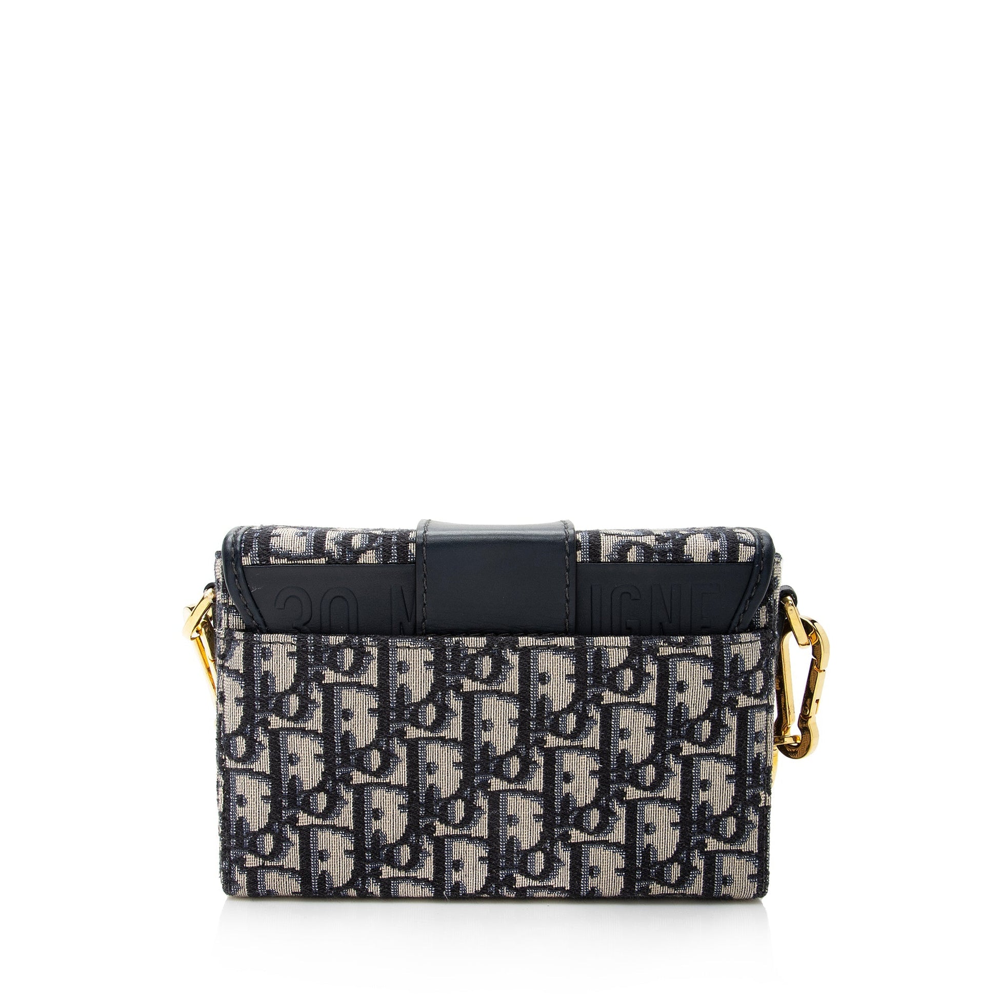 Dior Oblique Montaigne Box Shoulder Bag Shf