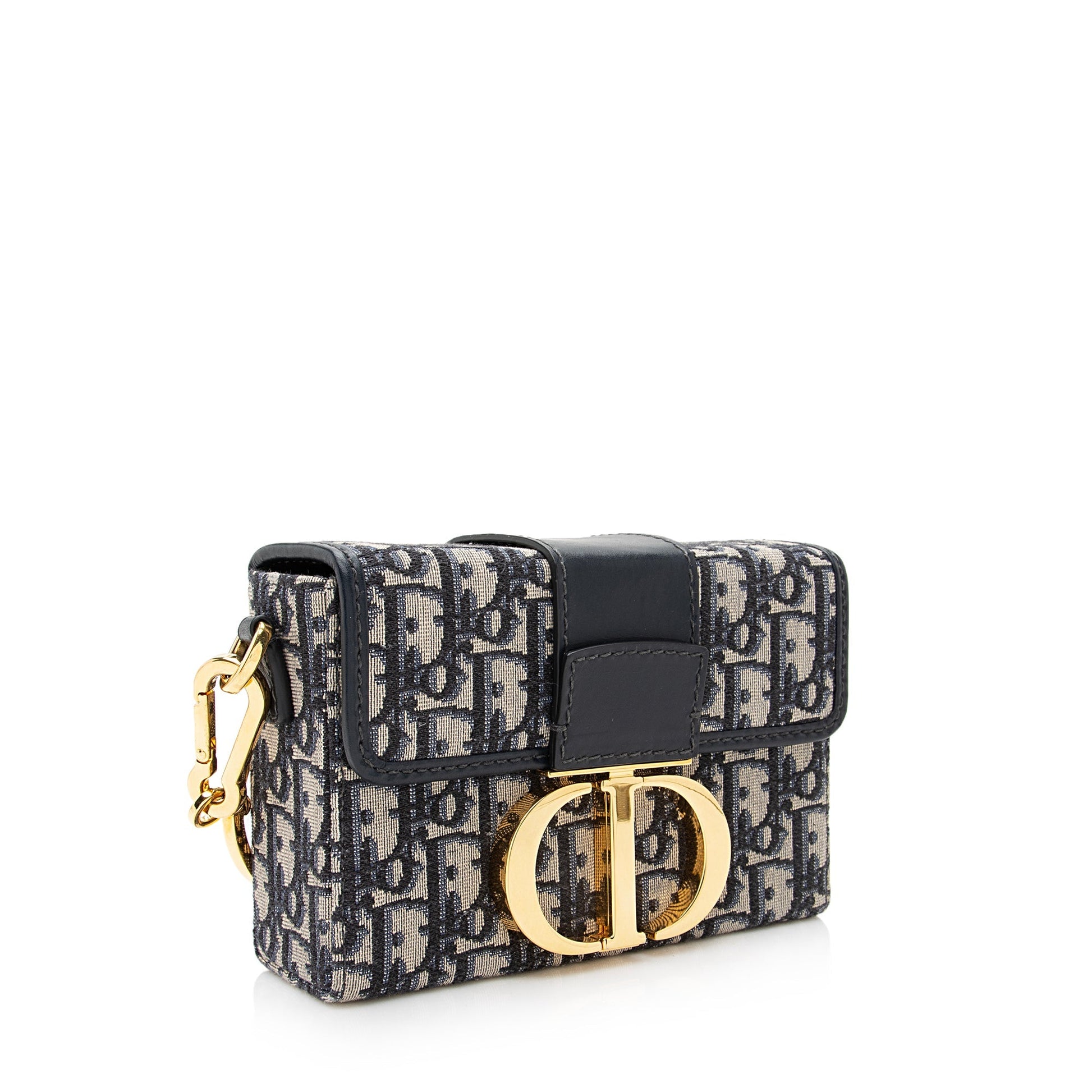 Dior Oblique Montaigne Box Shoulder Bag Shf