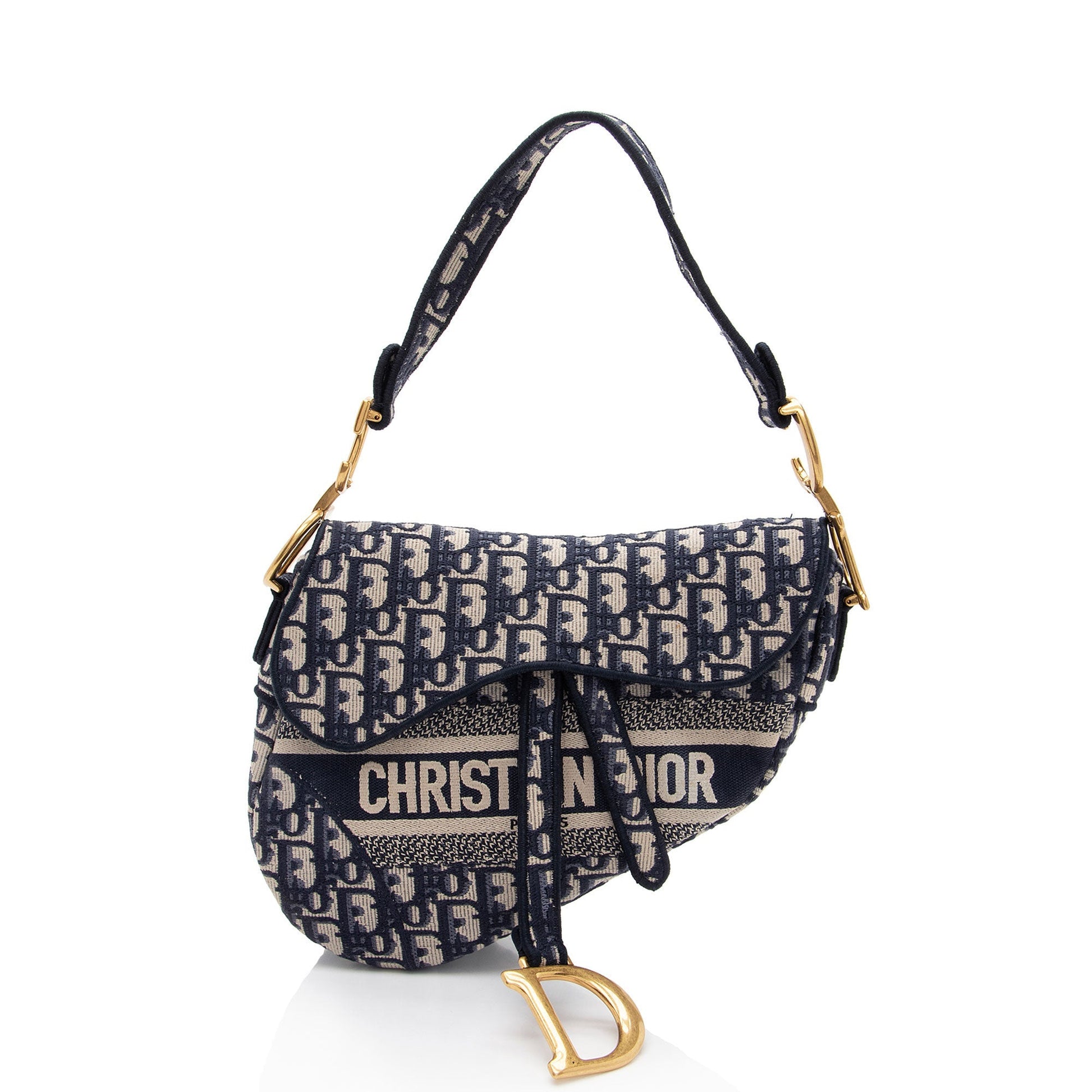 Dior Oblique Saddle Bag Shoulder Bag