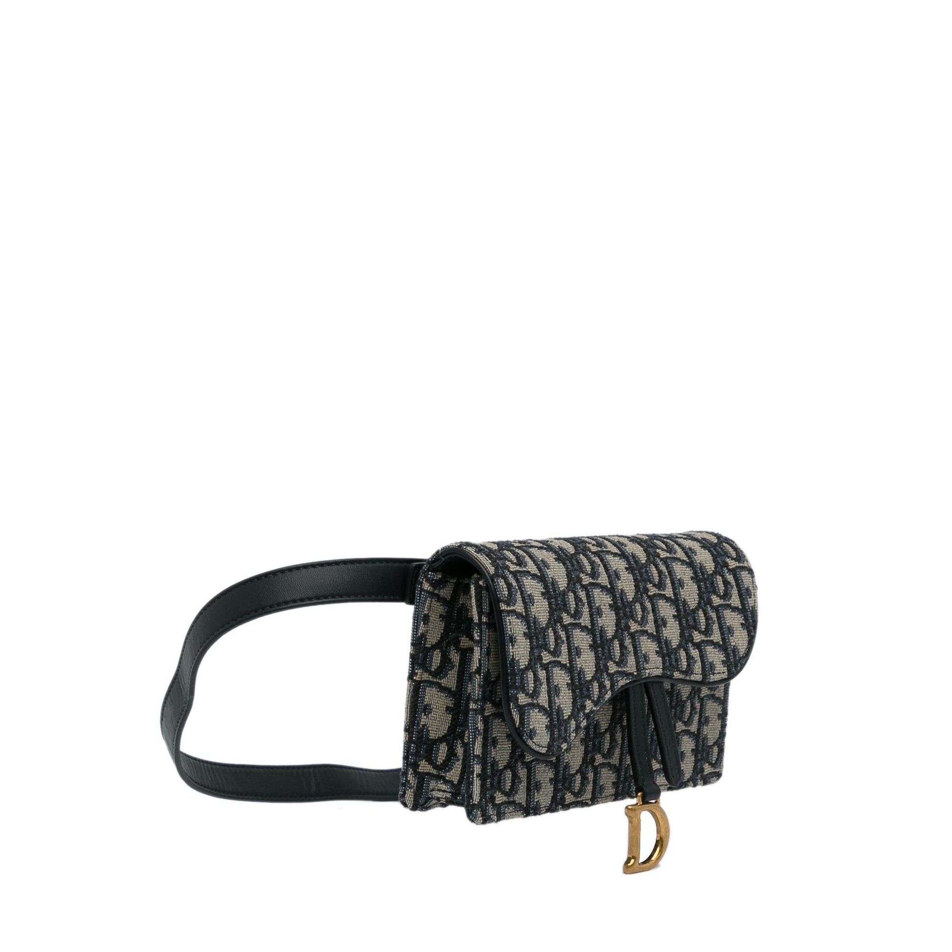Dior Oblique Saddle Belt Bag Shg Vkbsl2