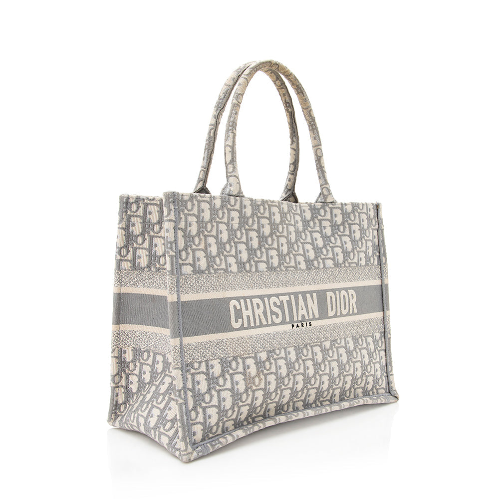 Dior Oblique Book Tote Shf Small Tote Bag
