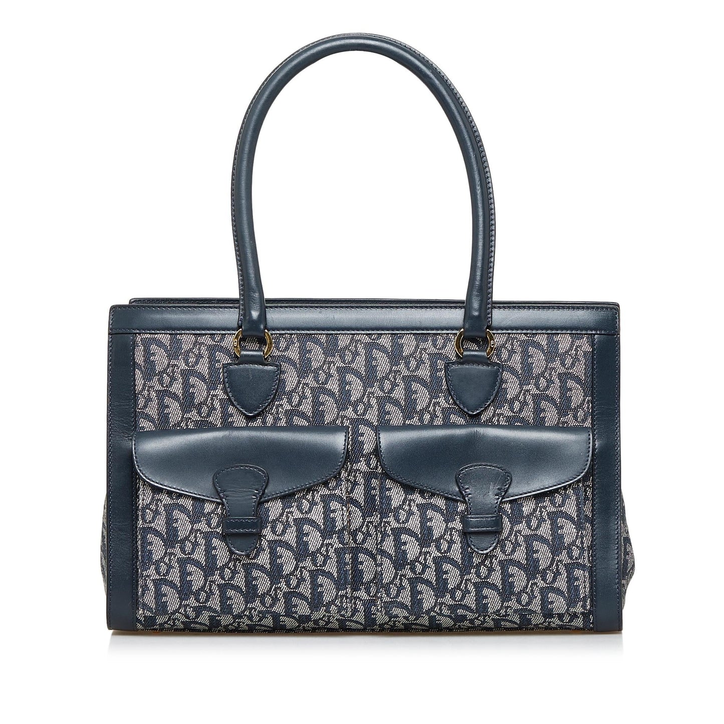 Dior Oblique Trotter Double Pocket Tote Shg Fuspb4 Tote Bag