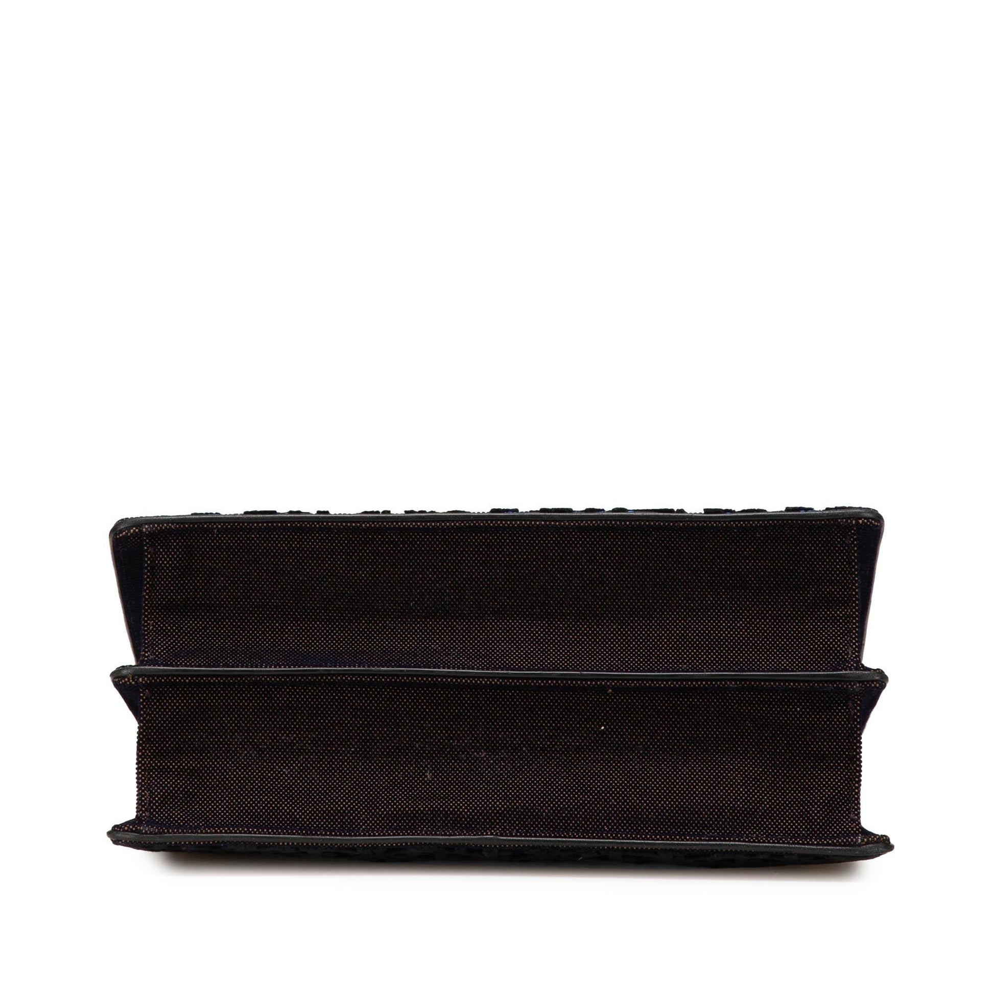 Dior Oblique Velvet ama Satchel Satchel Bag Diorama Satchel 3