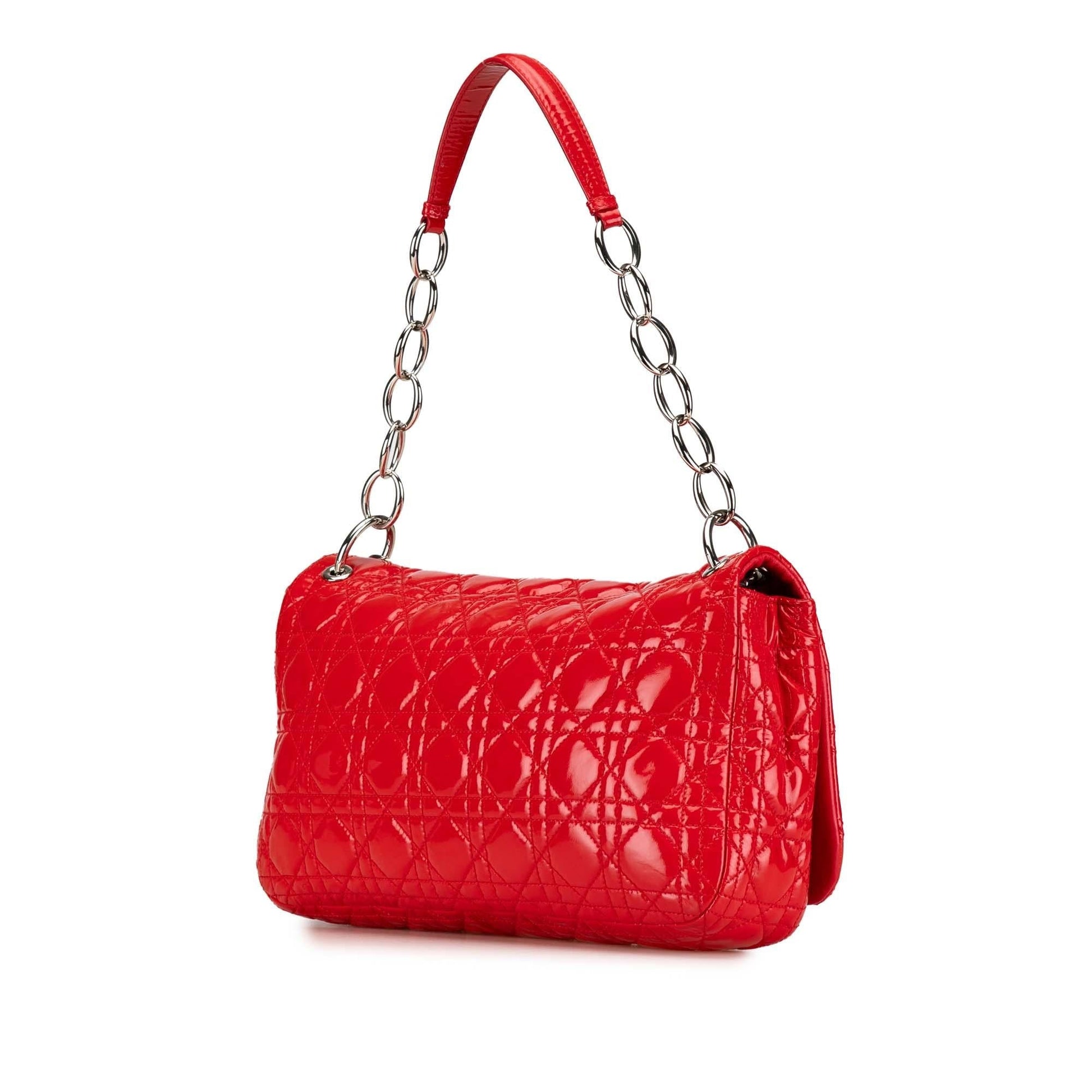 Dior Cannage Rendezvous Shoulder Bag Patent