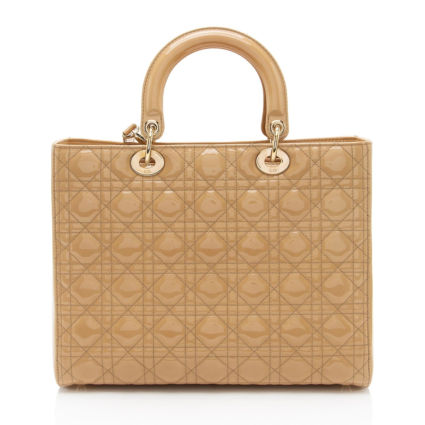 Dior Lady Tote Shf Ez4Ewj Leather Patent Large Tote Bag