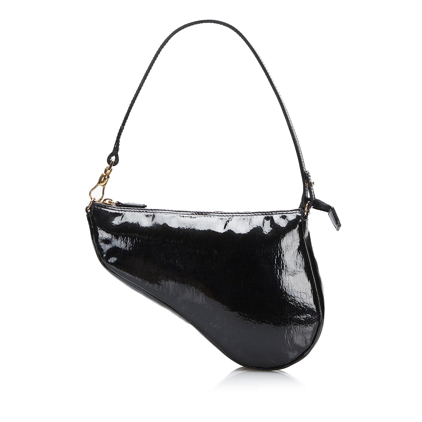Dior Saddle Shg Dulasx Handbag Patent Mini Travel Bag