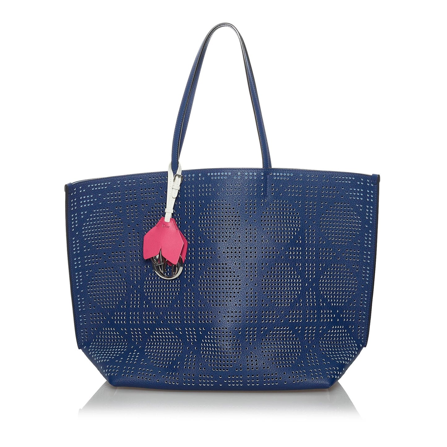 Dior Perforated iva Tote Bag Shg Leather