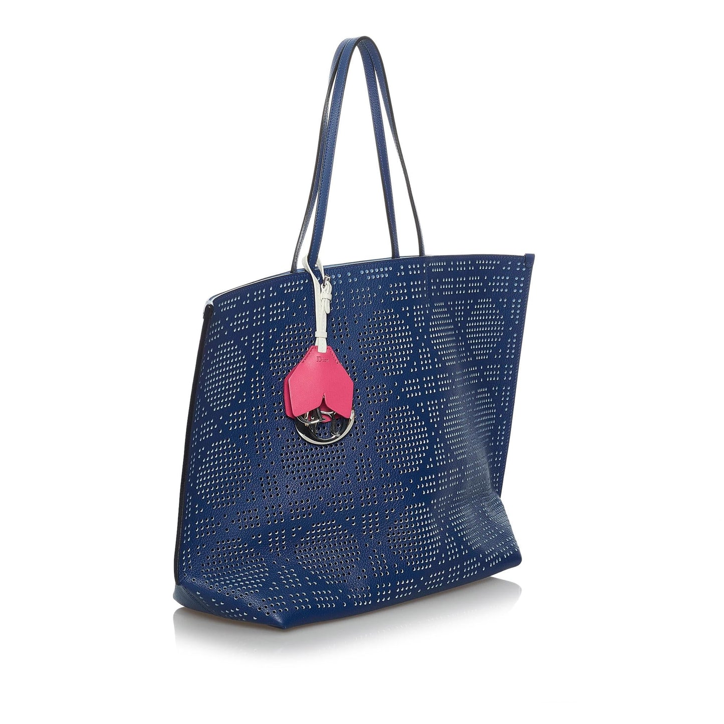 Dior Perforated iva Tote Bag Shg Leather