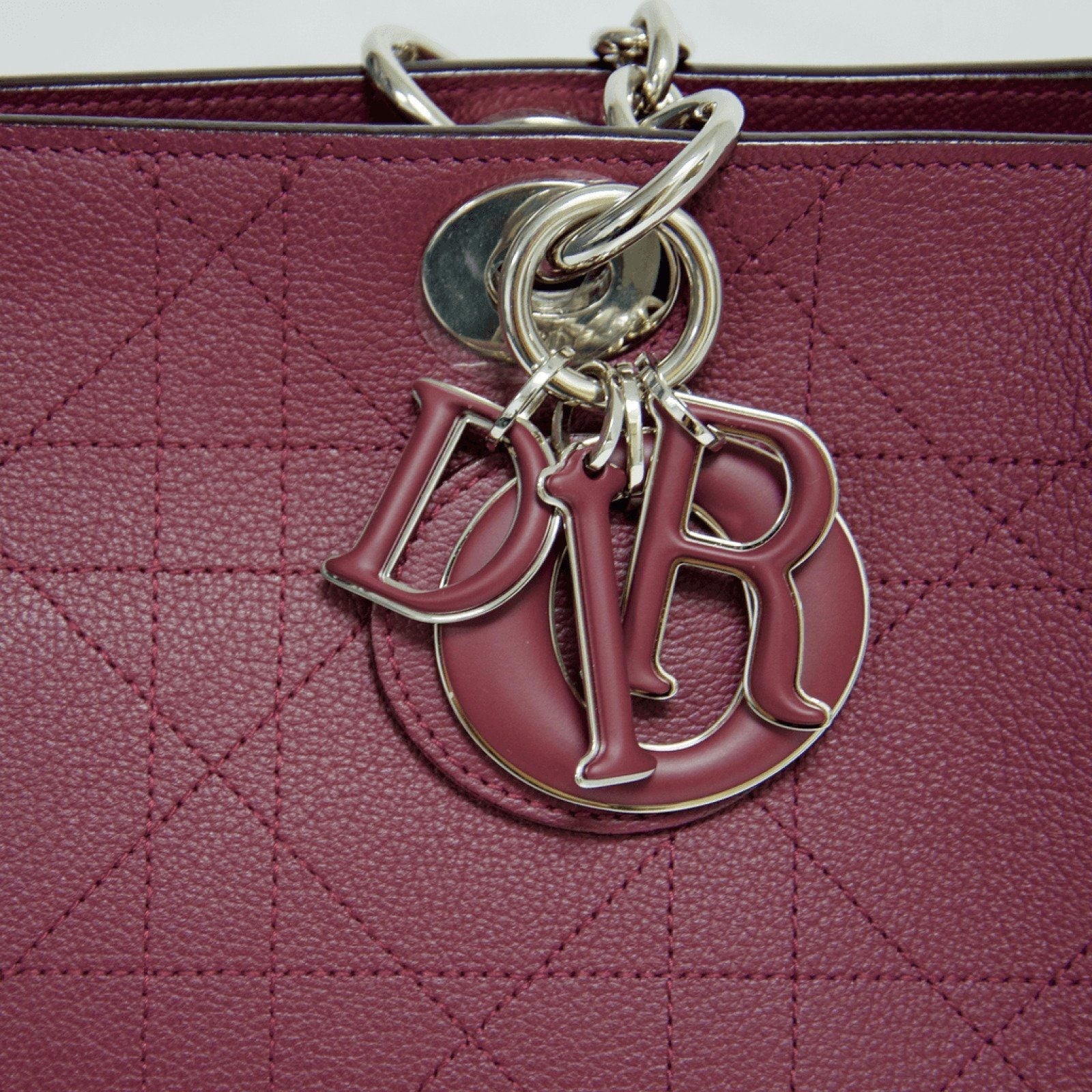 Dior Purple Ultra Tote Handbag Large Tote Bag