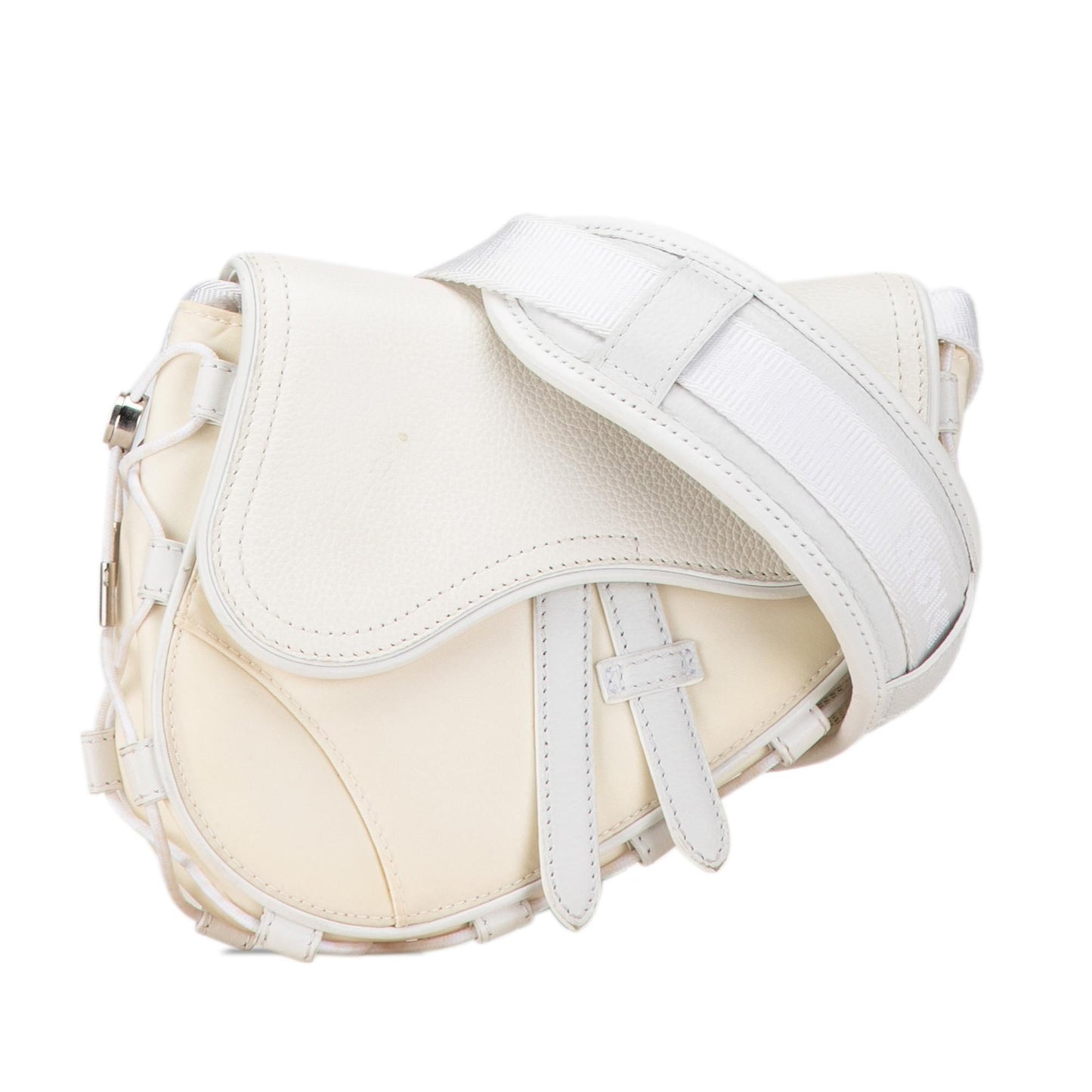 Dior Sacai Technical Fabric And Saddle Bag Leather Crossbody Bag Saddle Bag 2