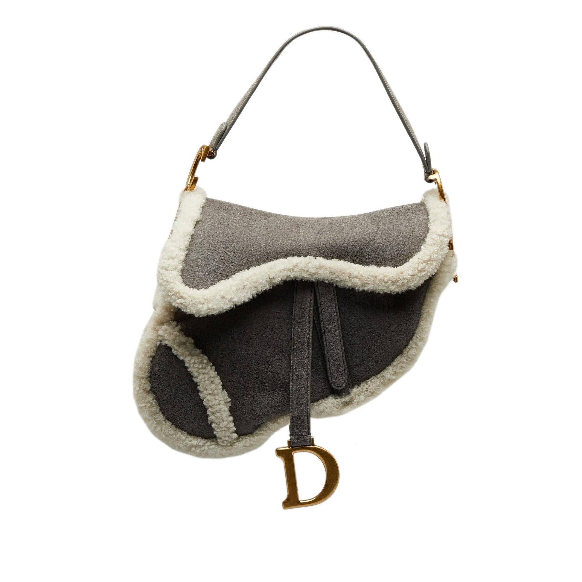 Dior Shearling Saddle Bag Shg Rquzws Shoulder Bag