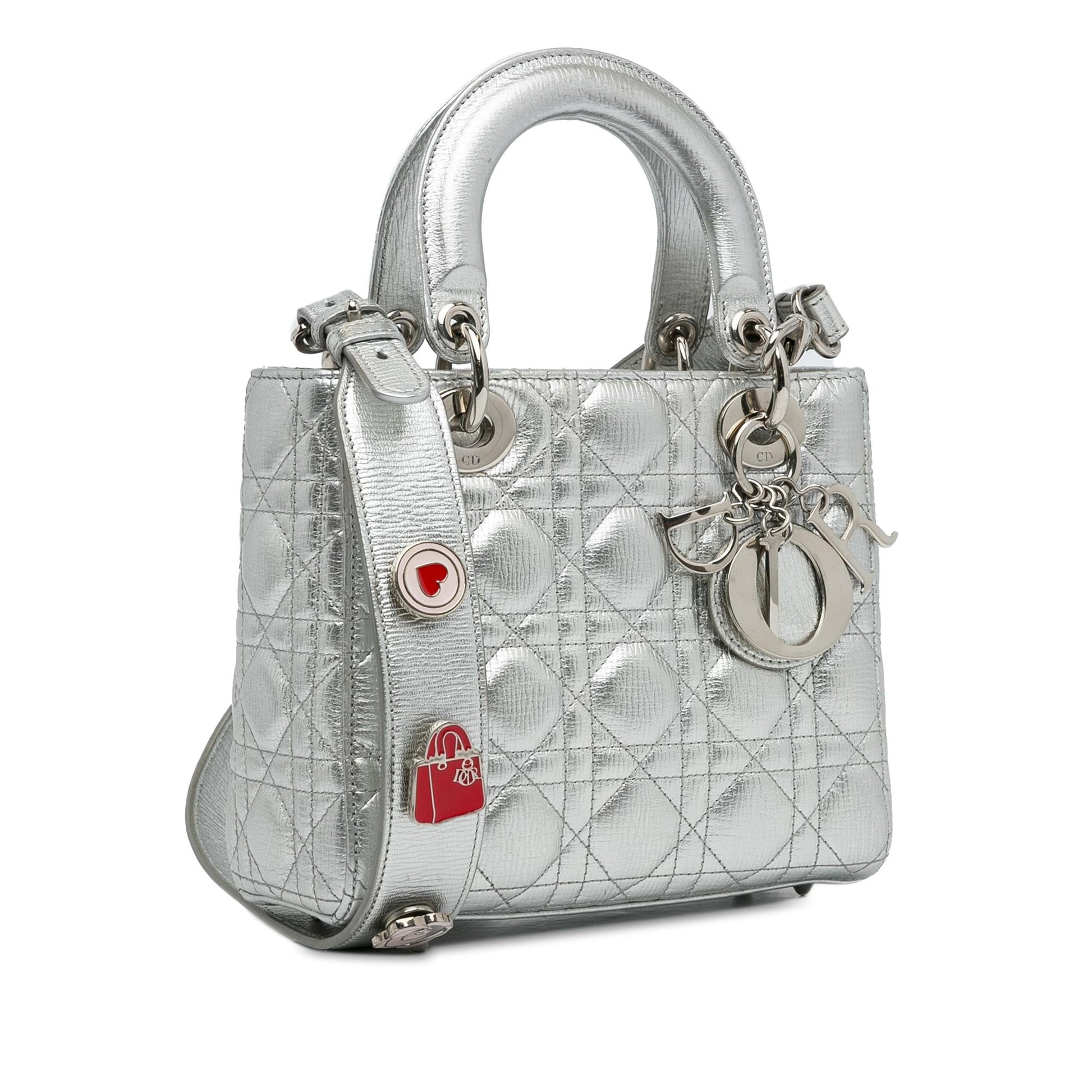 Dior Calfskin Cannage My Abc Lady Shg Op3Ncs Satchel Small Satchel Bag