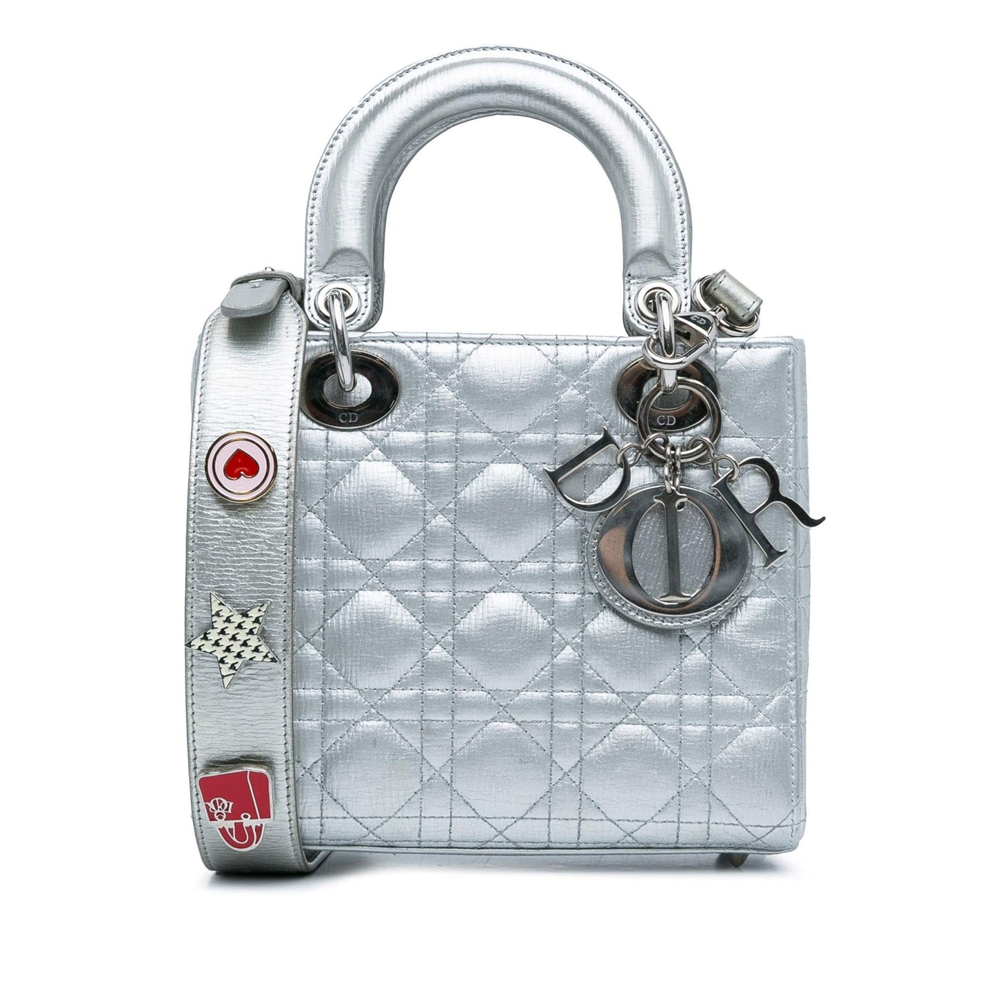 Dior Calfskin Cannage My Abc Lady Shg Llqwie Satchel Small Satchel Bag